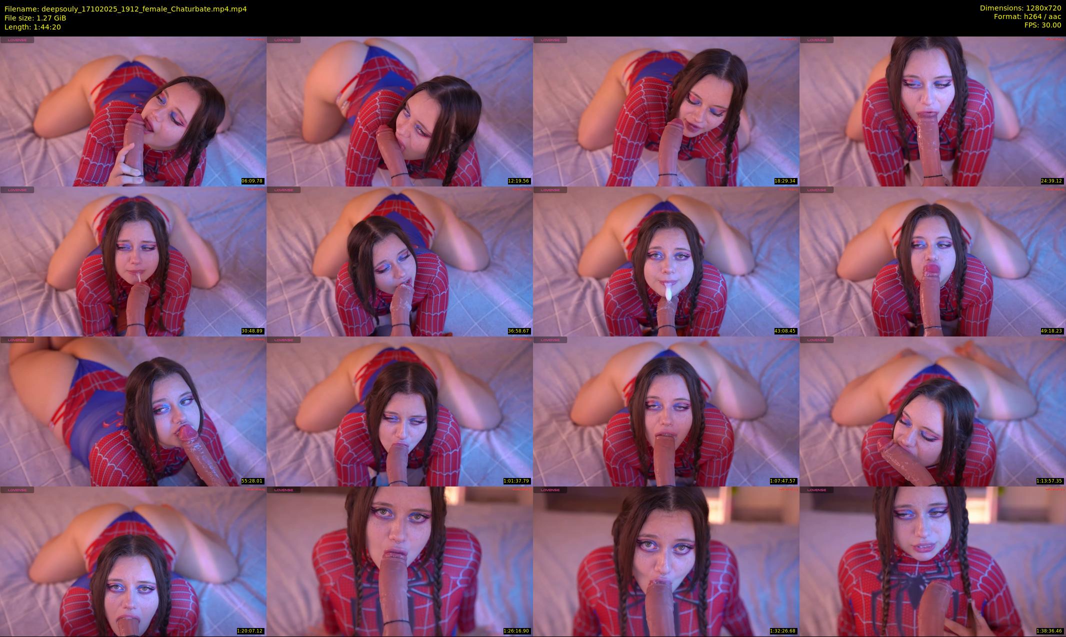deepsouly — 105 minute Chaturbate female cam show recording, 720p, Oct 17, 2025