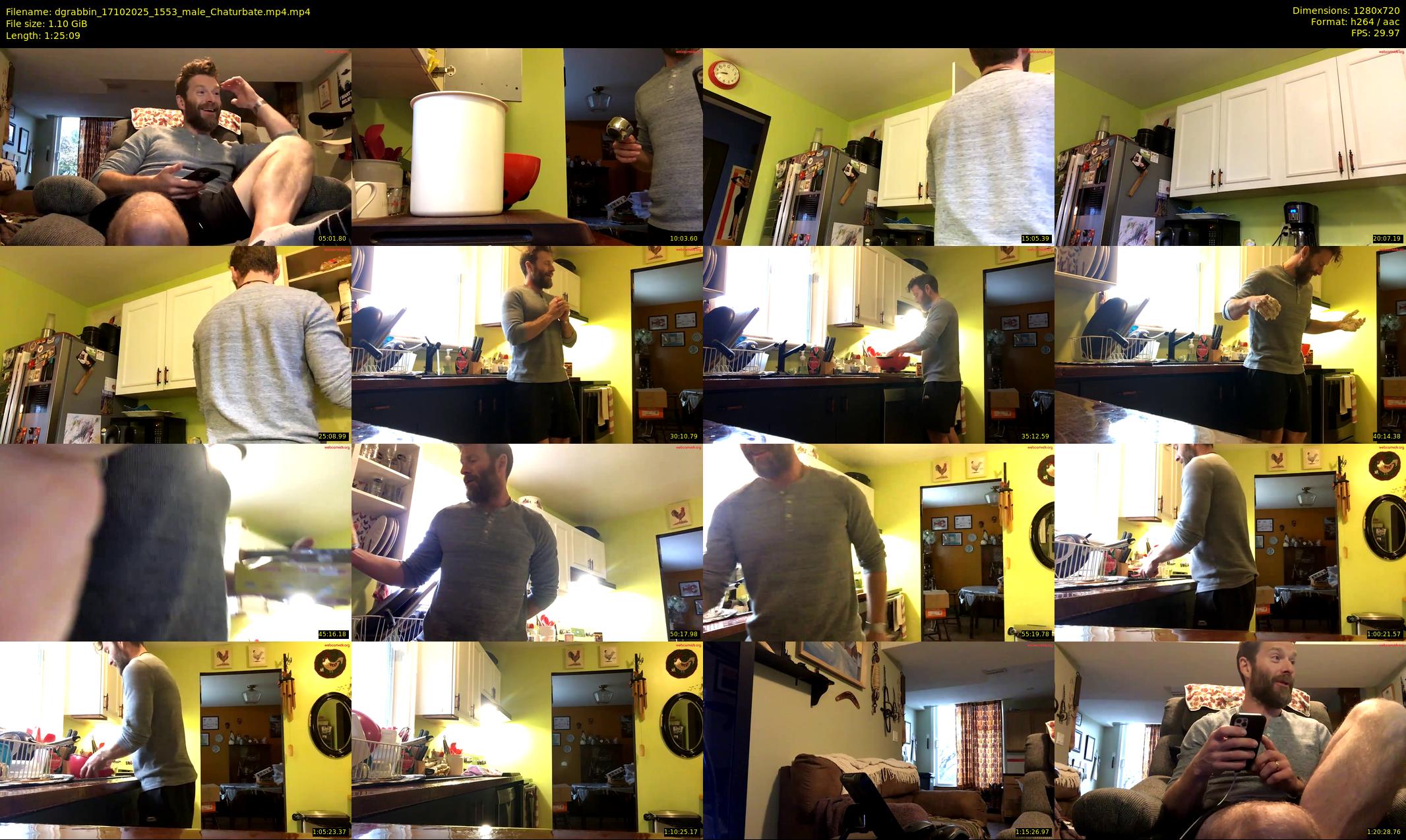dgrabbin — 86 minute Chaturbate male cam show recording, 720p, Oct 17, 2025