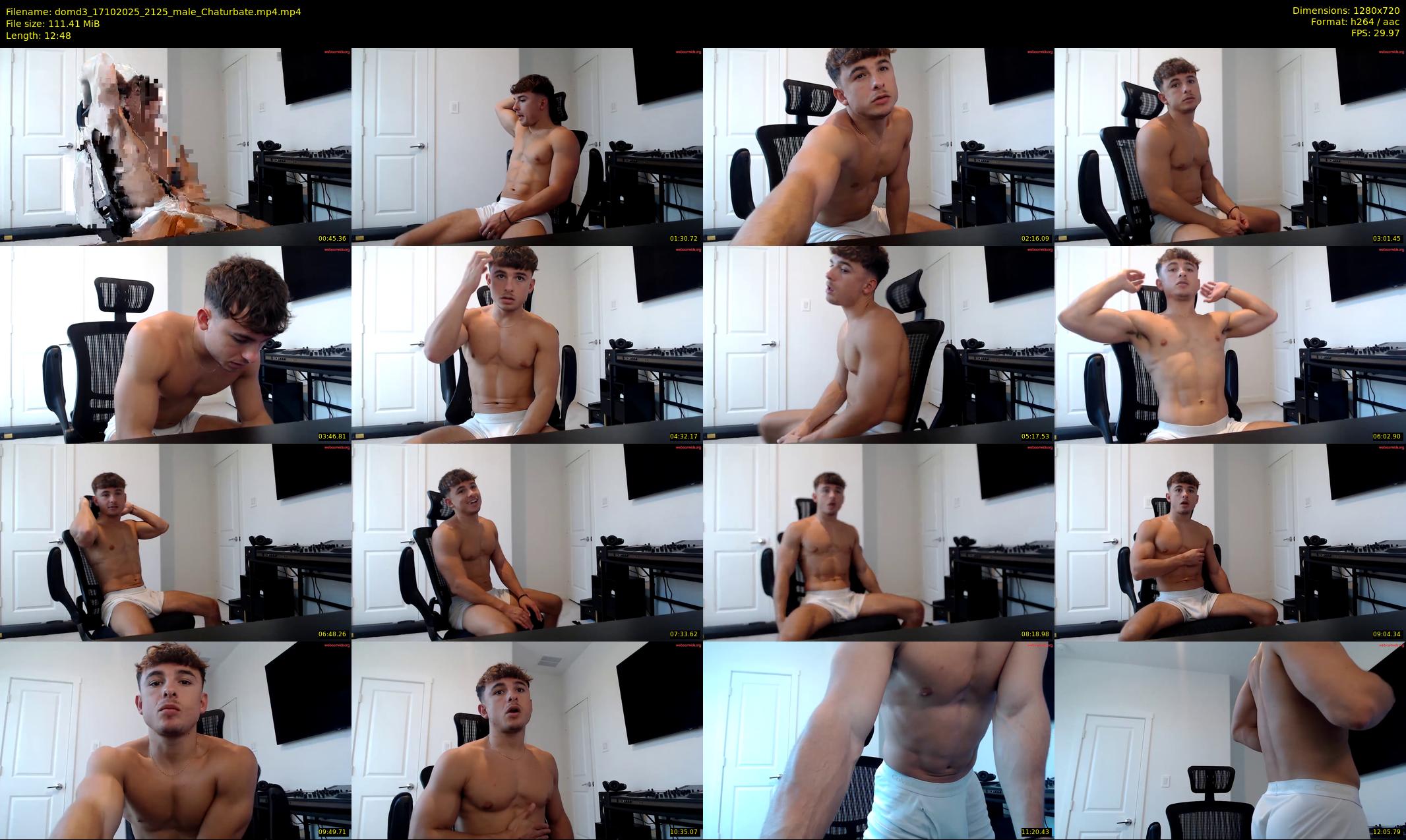 domd3 — 13 minute Chaturbate male cam show recording, 720p, Oct 17, 2025