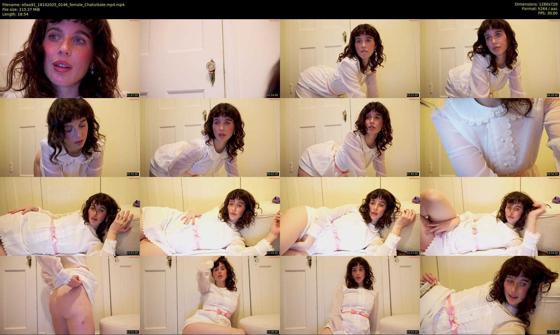 ellaa91 — 19 minute Chaturbate female cam show recording, 720p, Oct 18, 2025