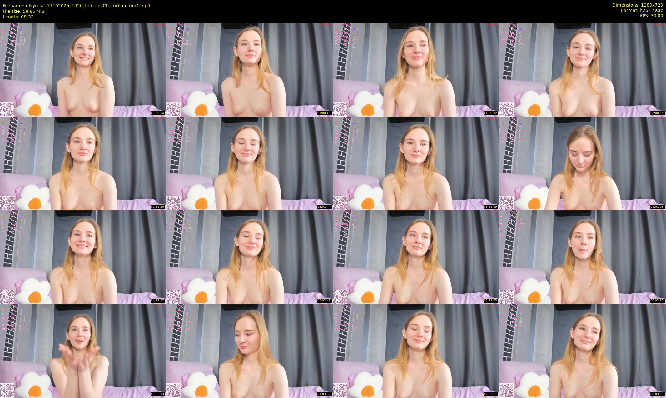 elvyrose — 9 minute Chaturbate female cam show recording, 720p, Oct 17, 2025