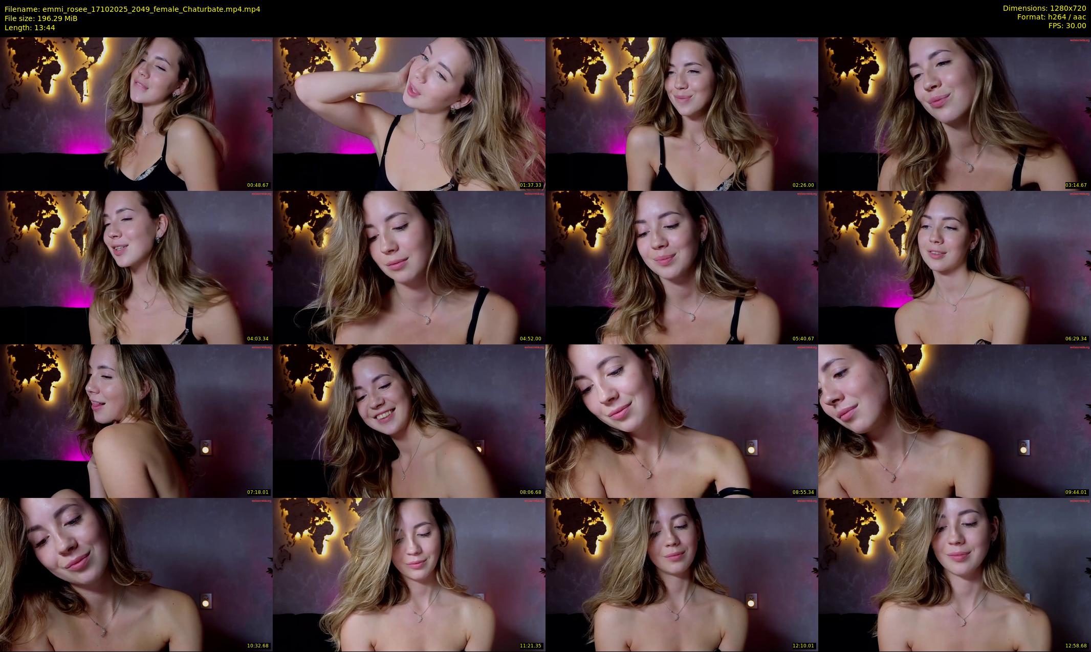 emmi_rosee — 14 minute Chaturbate female cam show recording, 720p, Oct 17, 2025