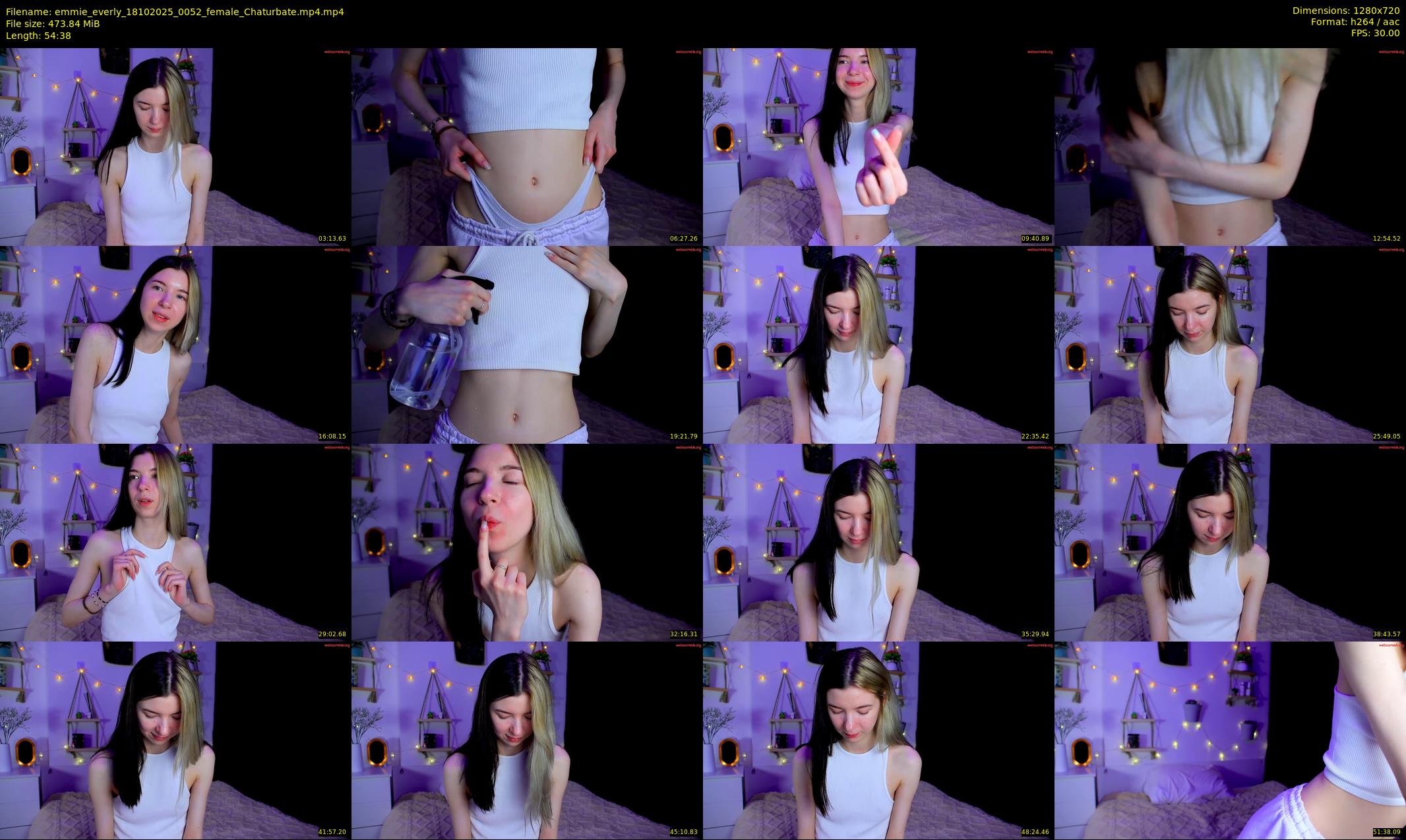 emmie_everly — 55 minute Chaturbate female cam show recording, 720p, Oct 18, 2025