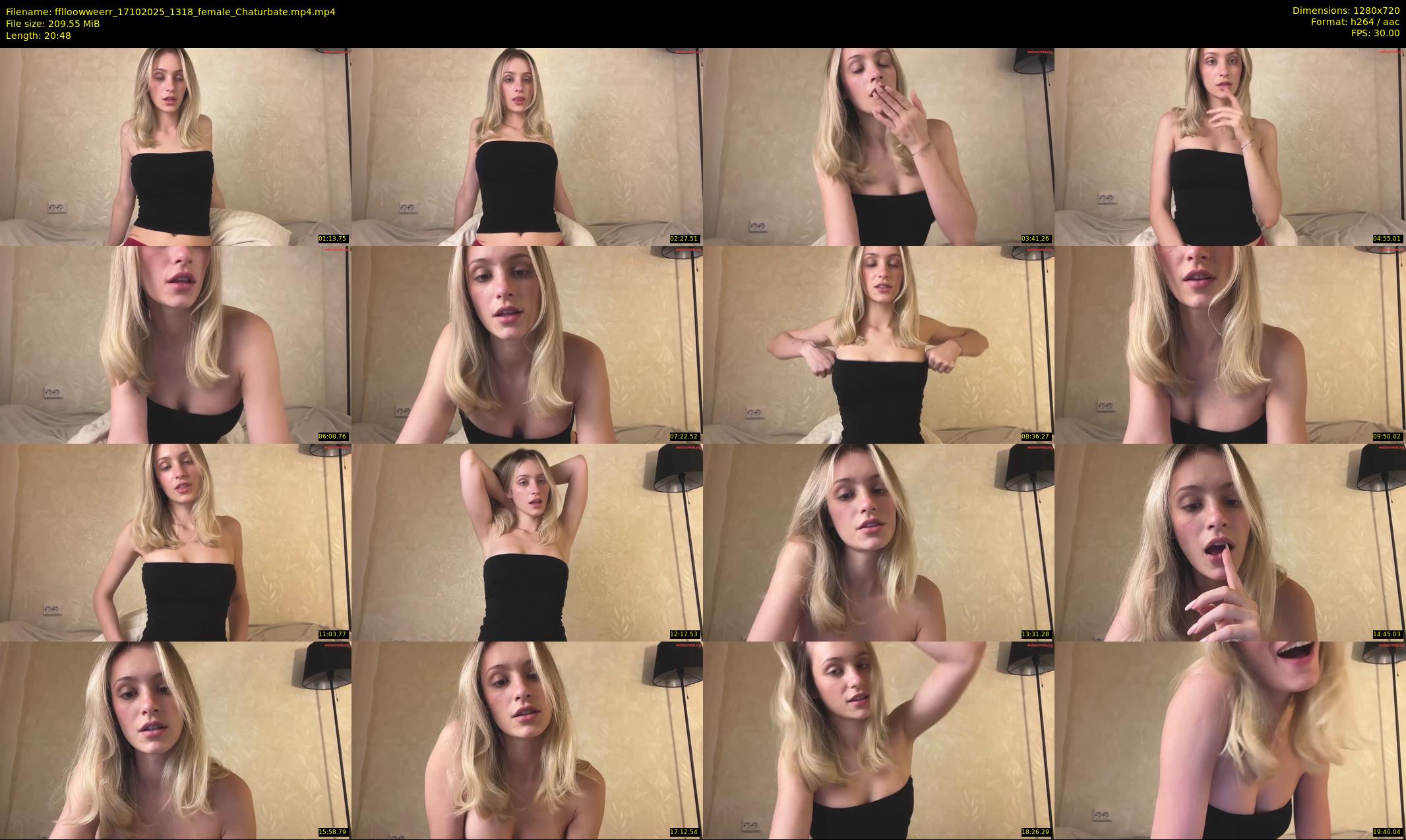 fflloowweerr — 21 minute Chaturbate couple cam show recording, 720p, Oct 17, 2025