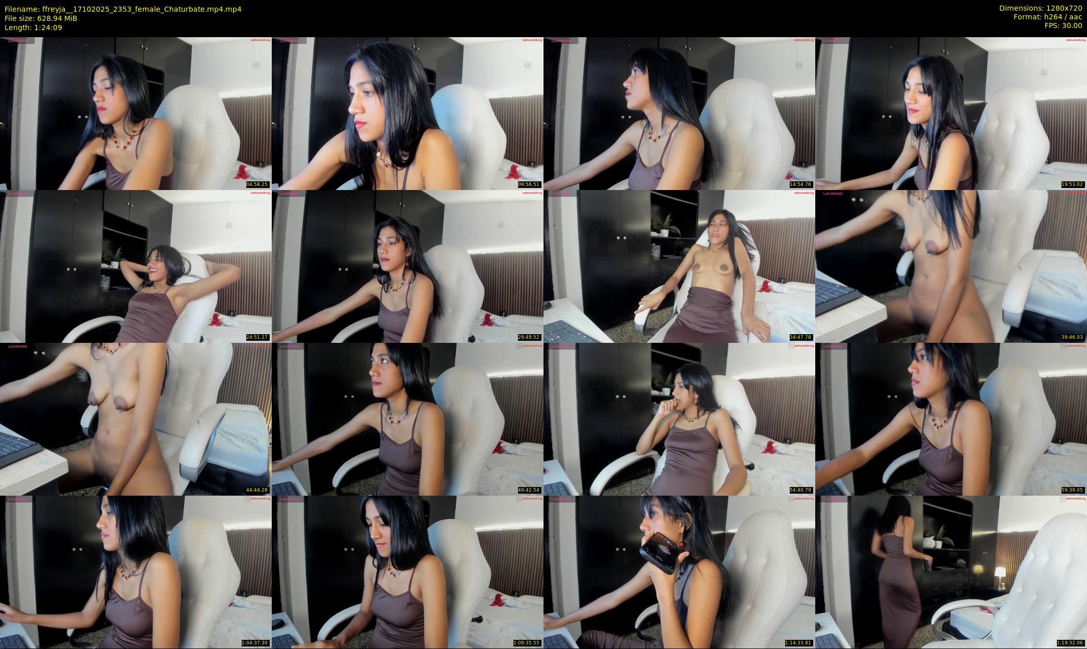 ffreyja_ — 85 minute Chaturbate female cam show recording, 720p, Oct 17, 2025
