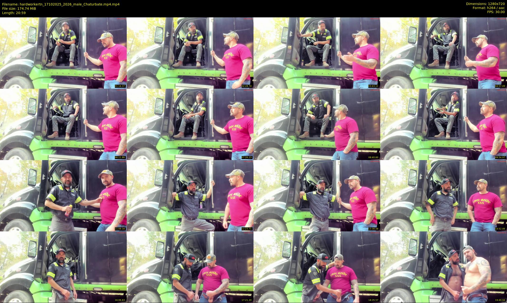 hardworkertn — 21 minute Chaturbate male cam show recording, 720p, Oct 17, 2025