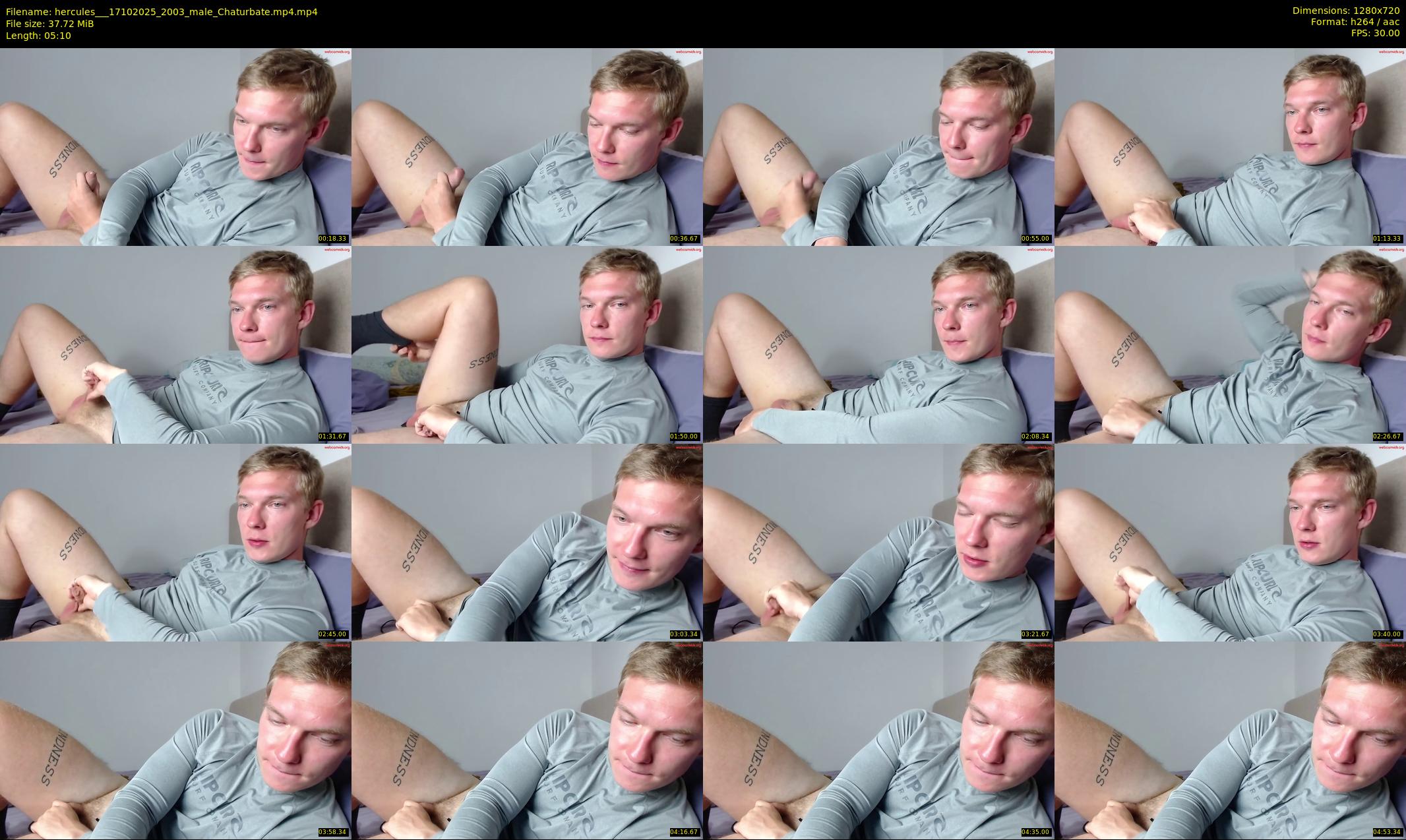 hercules__ — 6 minute Chaturbate male cam show recording, 720p, Oct 17, 2025