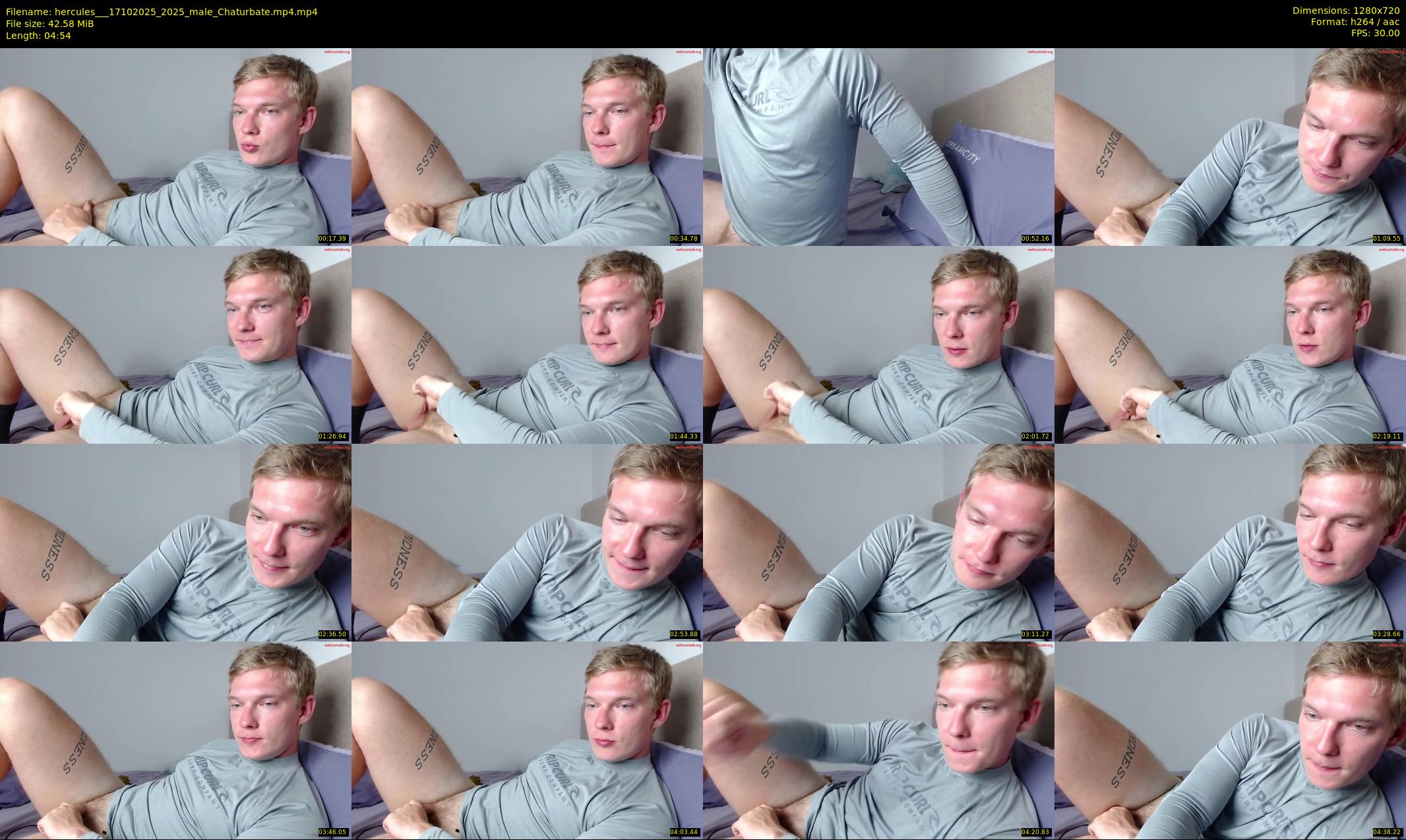 hercules__ — 5 minute Chaturbate male cam show recording, 720p, Oct 17, 2025