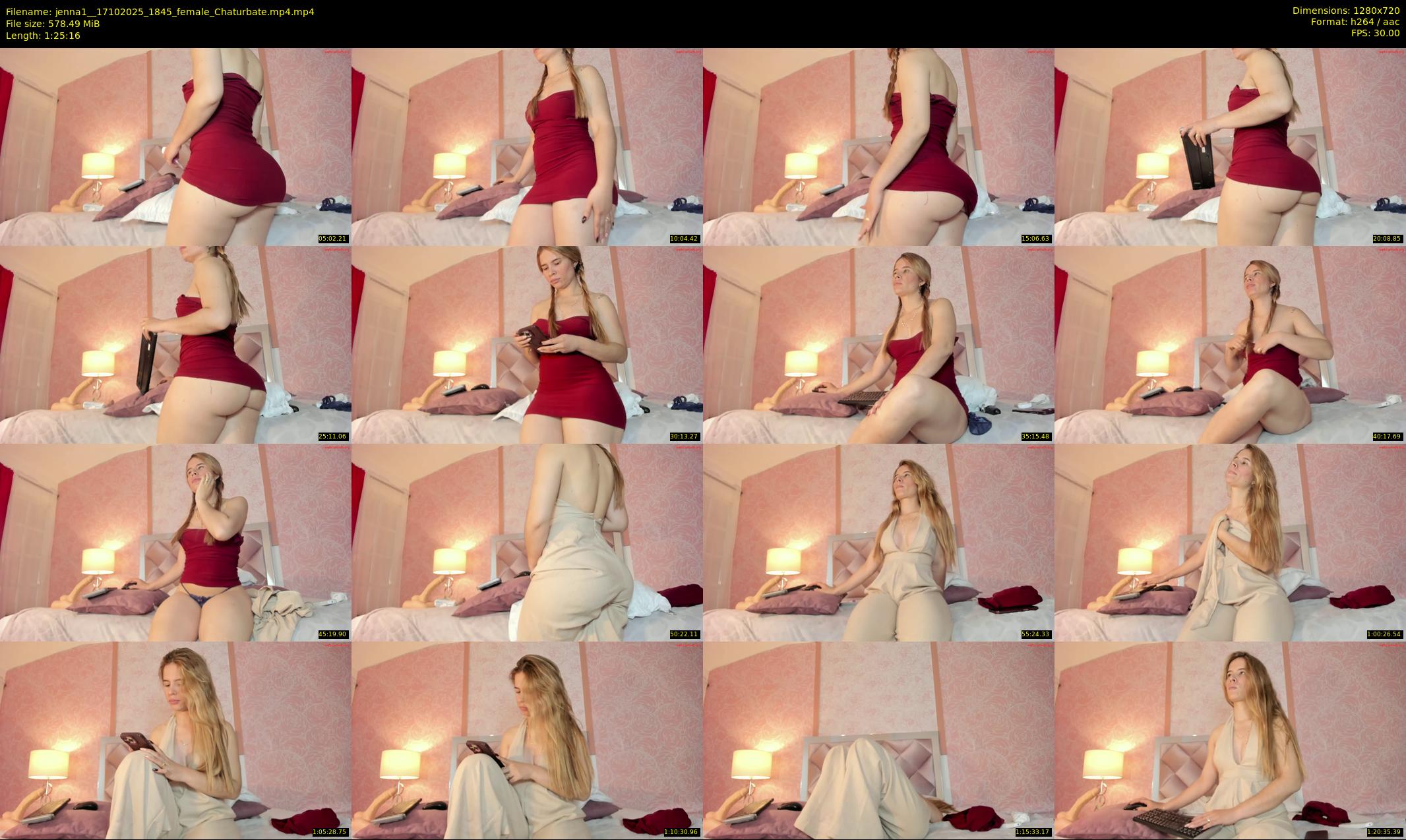 jenna1_ — 86 minute Chaturbate female cam show recording, 720p, Oct 17, 2025