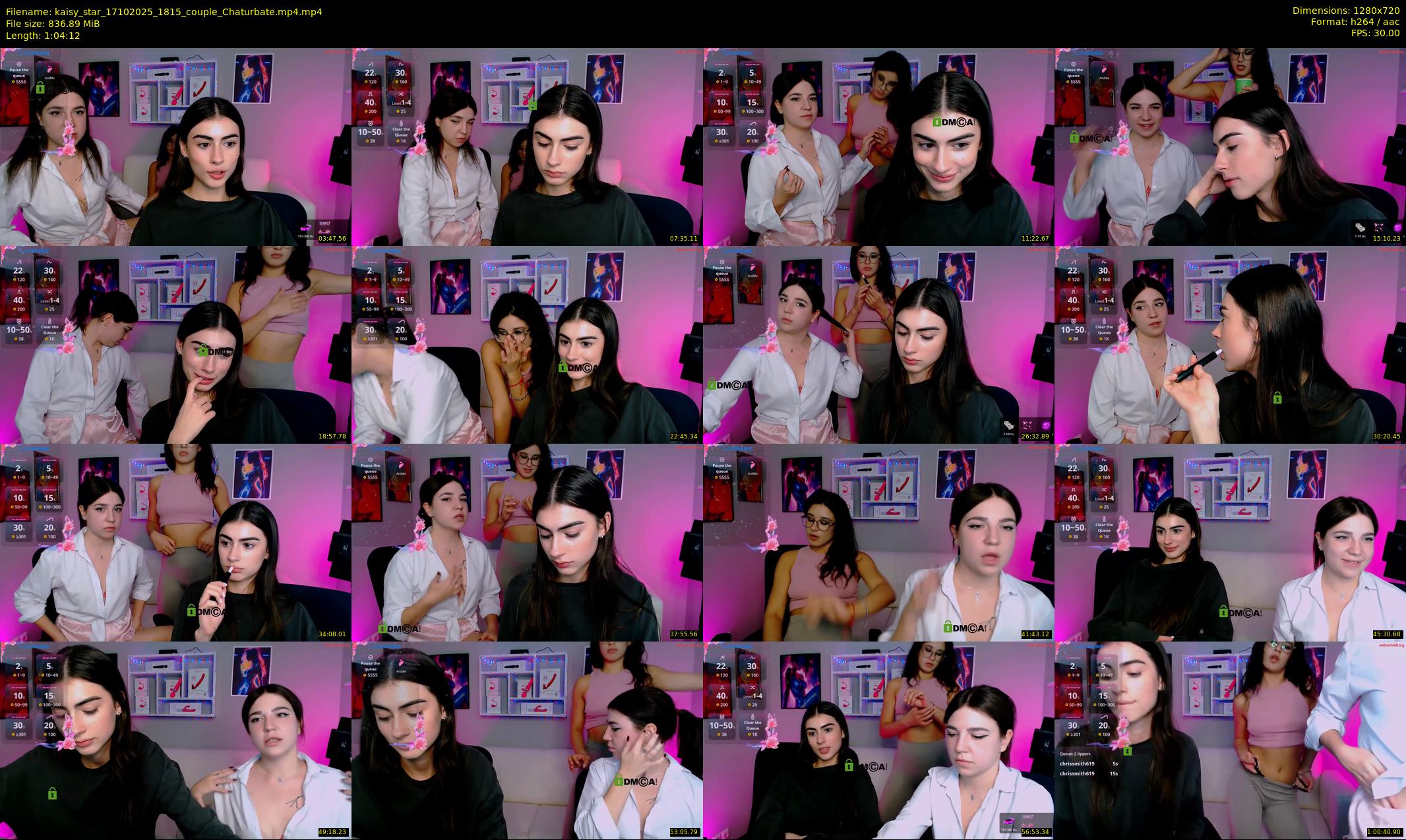 kaisy_star — 65 minute Chaturbate female cam show recording, 720p, Oct 17, 2025