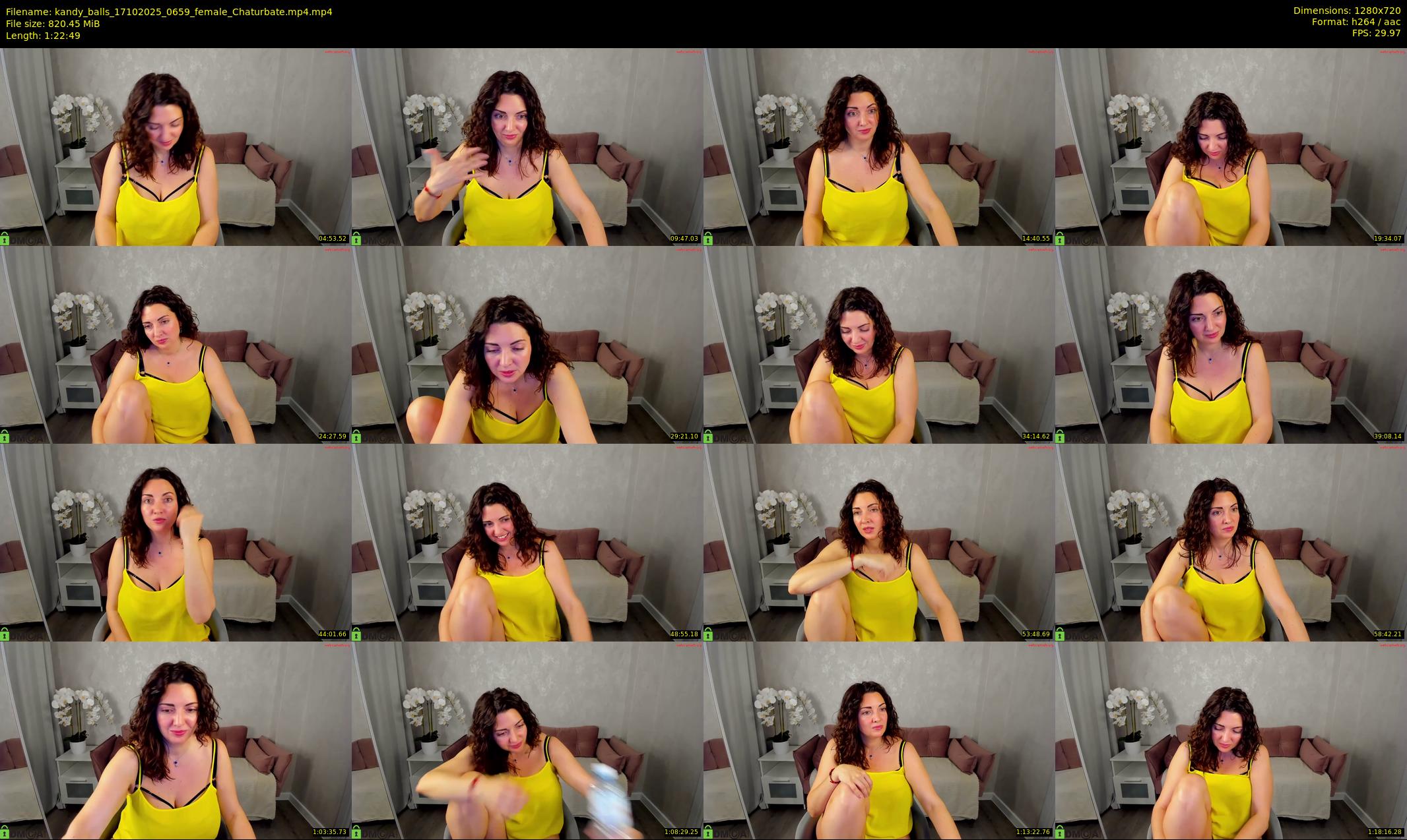 kandy_balls — 83 minute Chaturbate female cam show recording, 720p, Oct 17, 2025