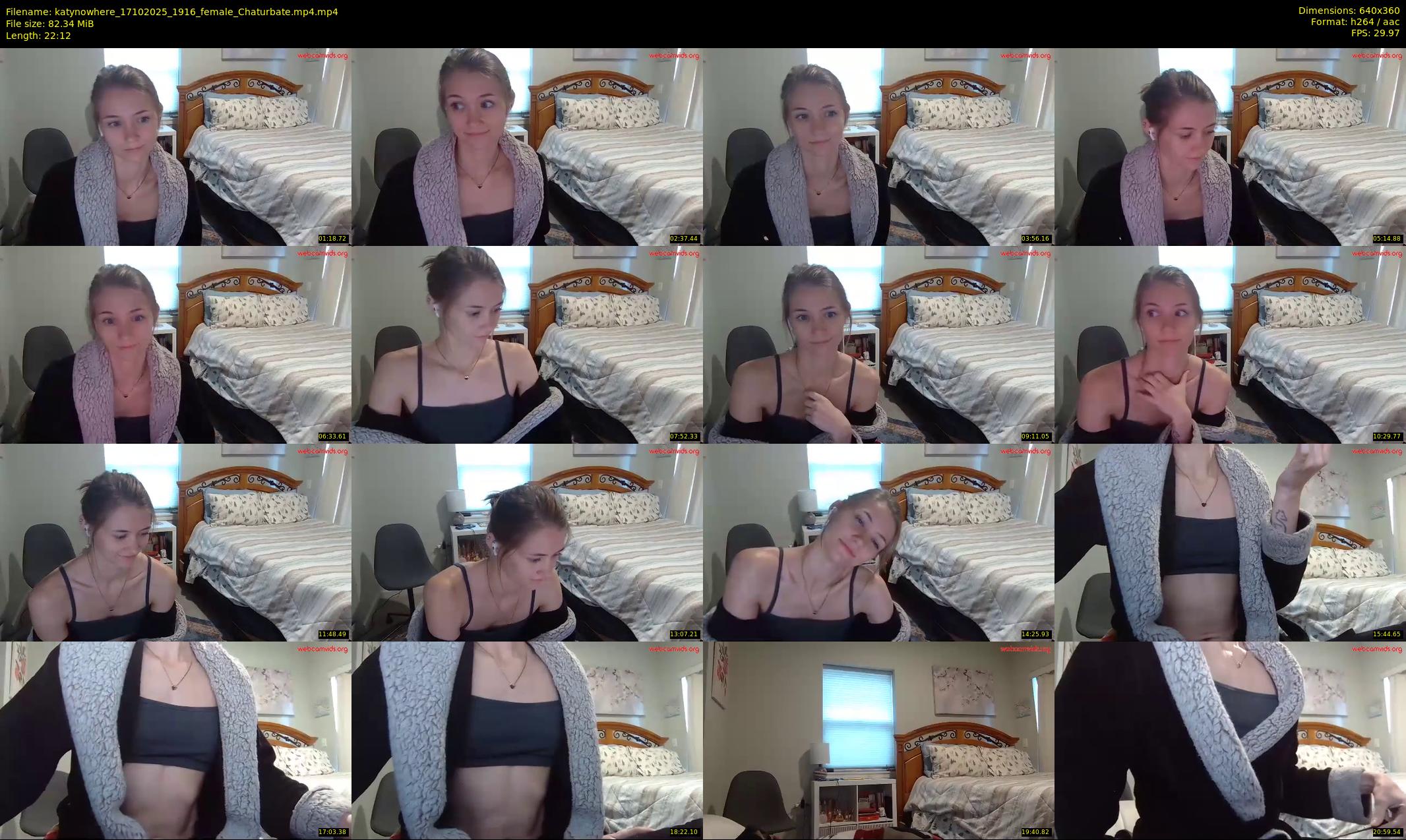 katynowhere — 23 minute Chaturbate female cam show recording, 360p, Oct 17, 2025
