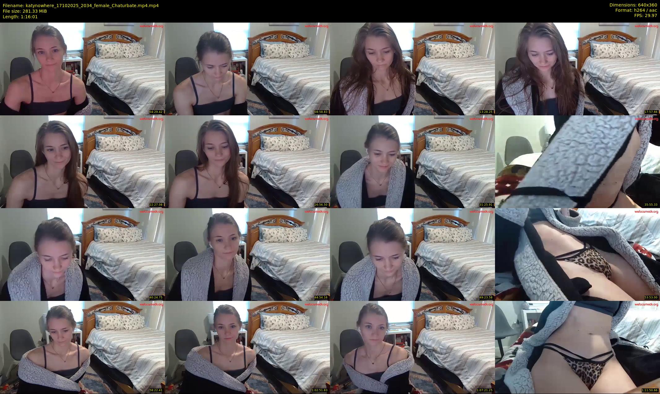katynowhere — 77 minute Chaturbate female cam show recording, 360p, Oct 17, 2025