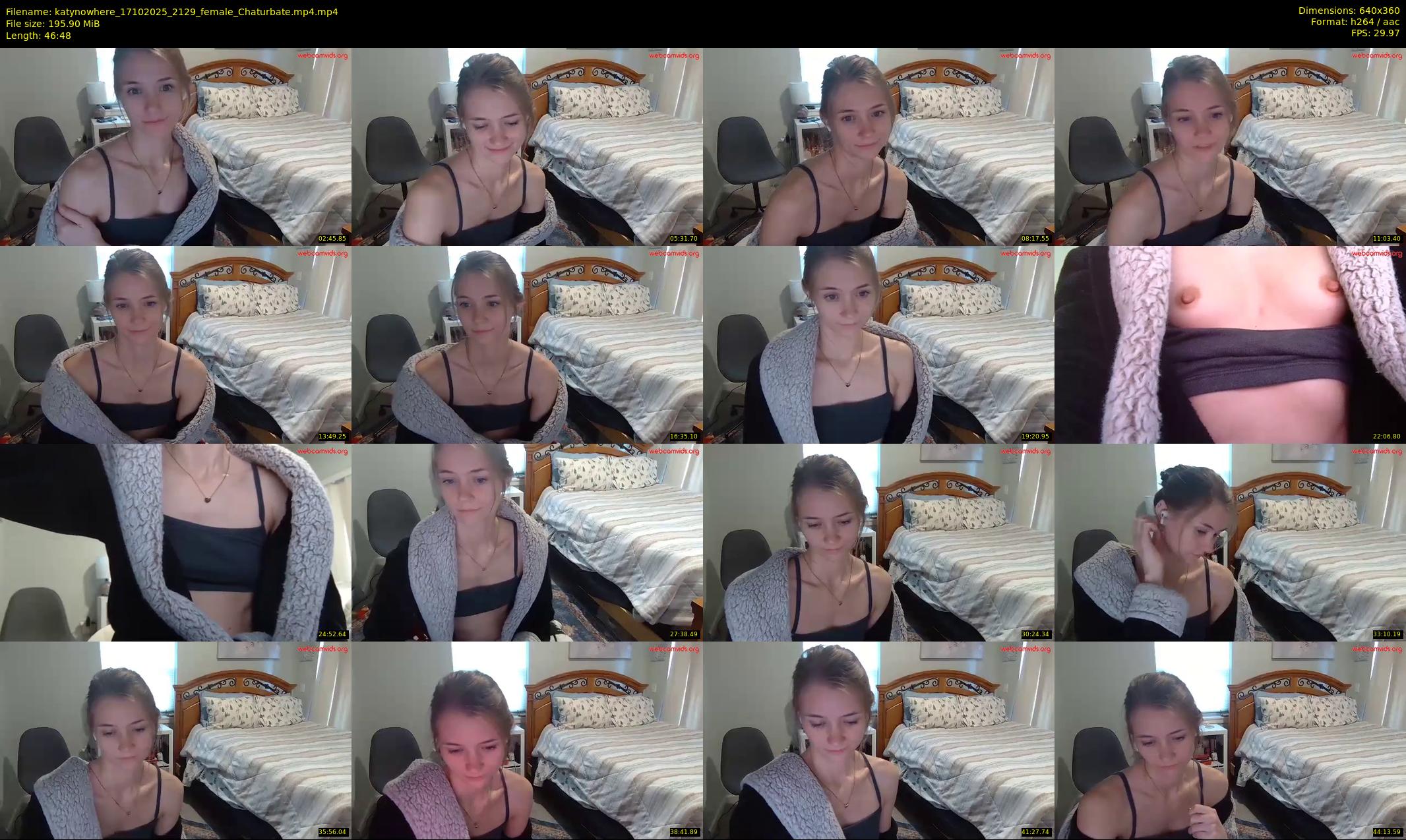 katynowhere — 47 minute Chaturbate female cam show recording, 360p, Oct 17, 2025