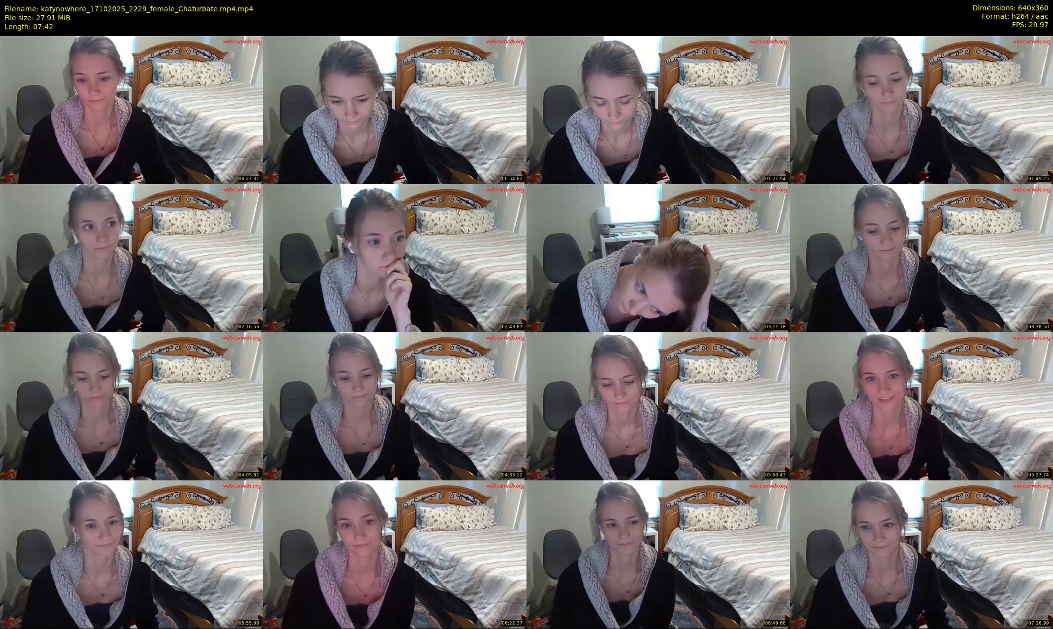 katynowhere — 8 minute Chaturbate female cam show recording, 360p, Oct 17, 2025