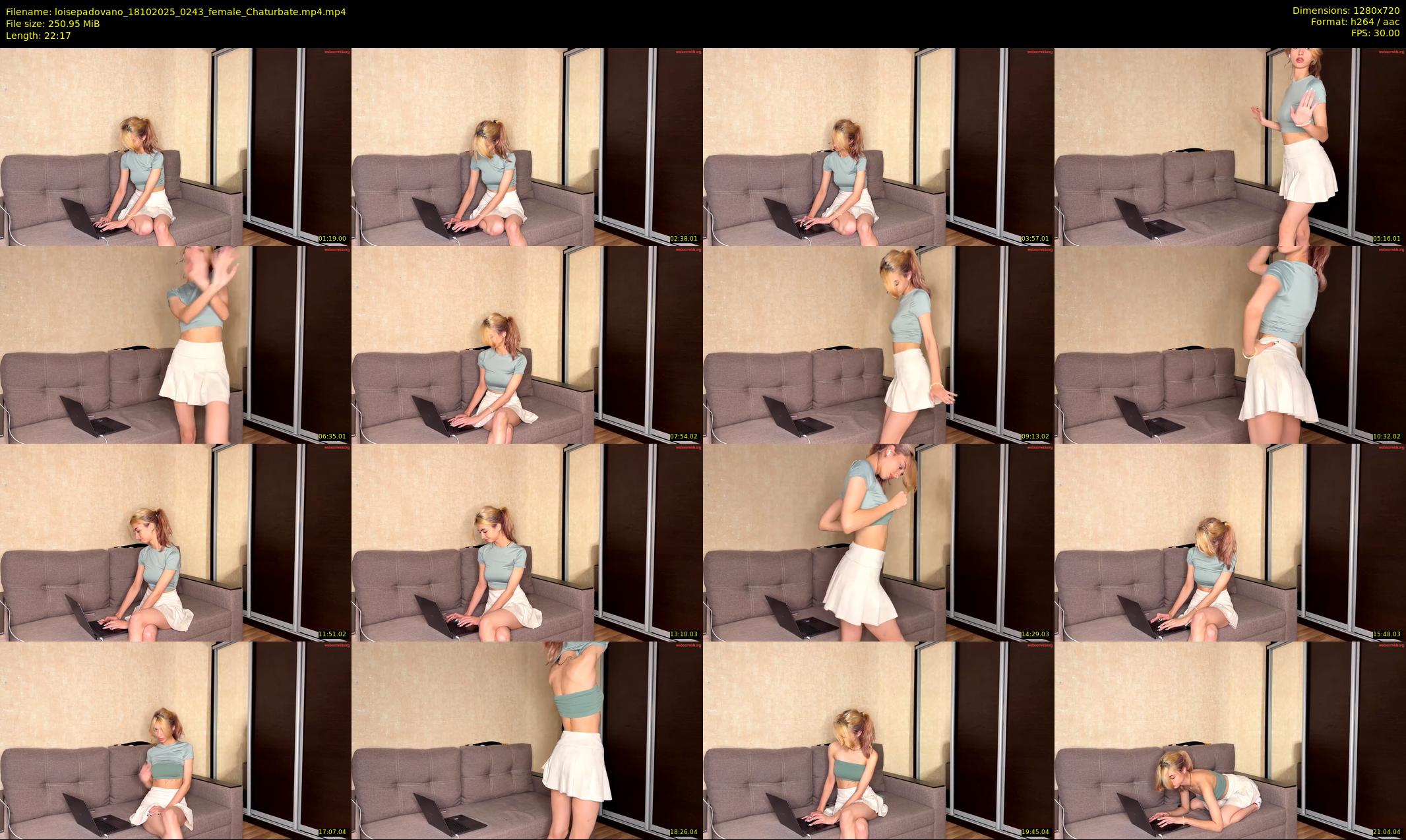 loisepadovano — 23 minute Chaturbate female cam show recording, 720p, Oct 18, 2025
