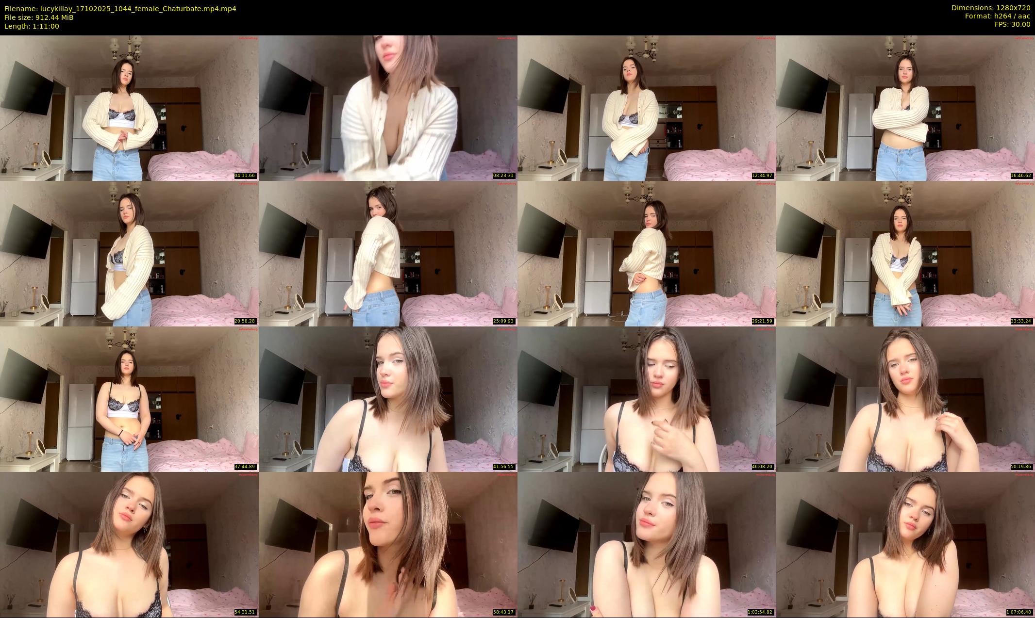 lucykillay — 71 minute Chaturbate female cam show recording, 720p, Oct 17, 2025