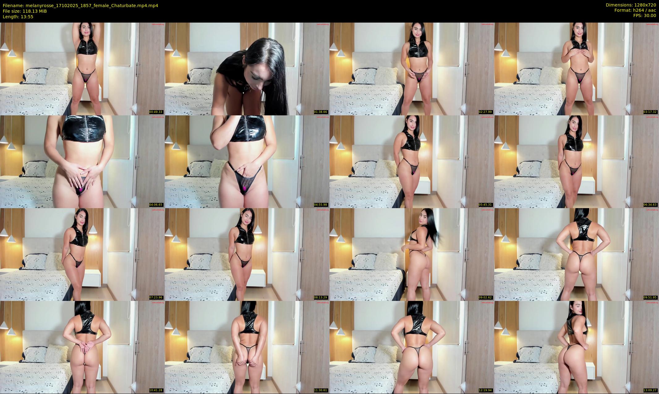 melanyrosse — 14 minute Chaturbate female cam show recording, 720p, Oct 17, 2025