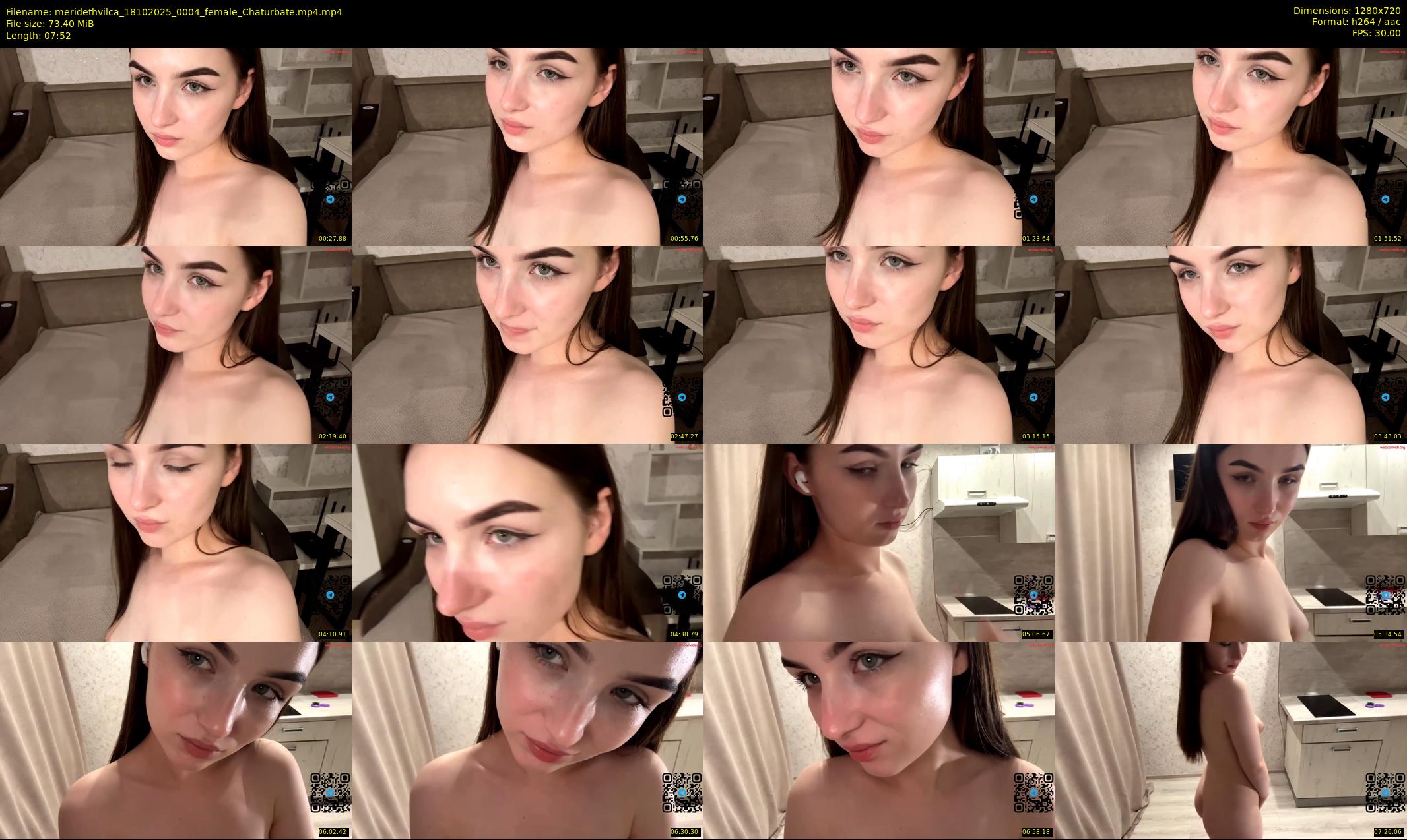 meridethvilca — 8 minute Chaturbate female cam show recording, 720p, Oct 18, 2025