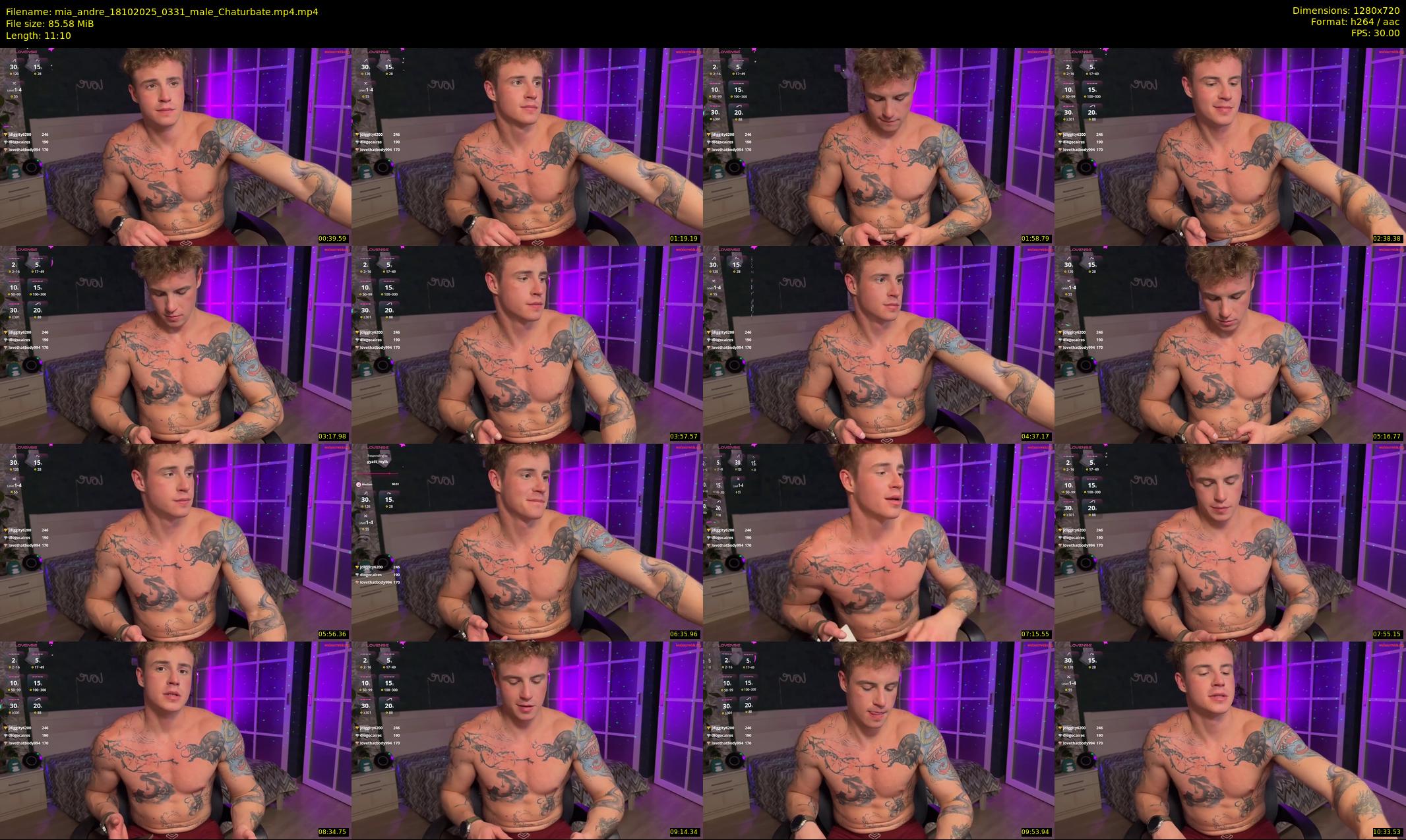 mia_andre — 12 minute Chaturbate couple cam show recording, 720p, Oct 18, 2025