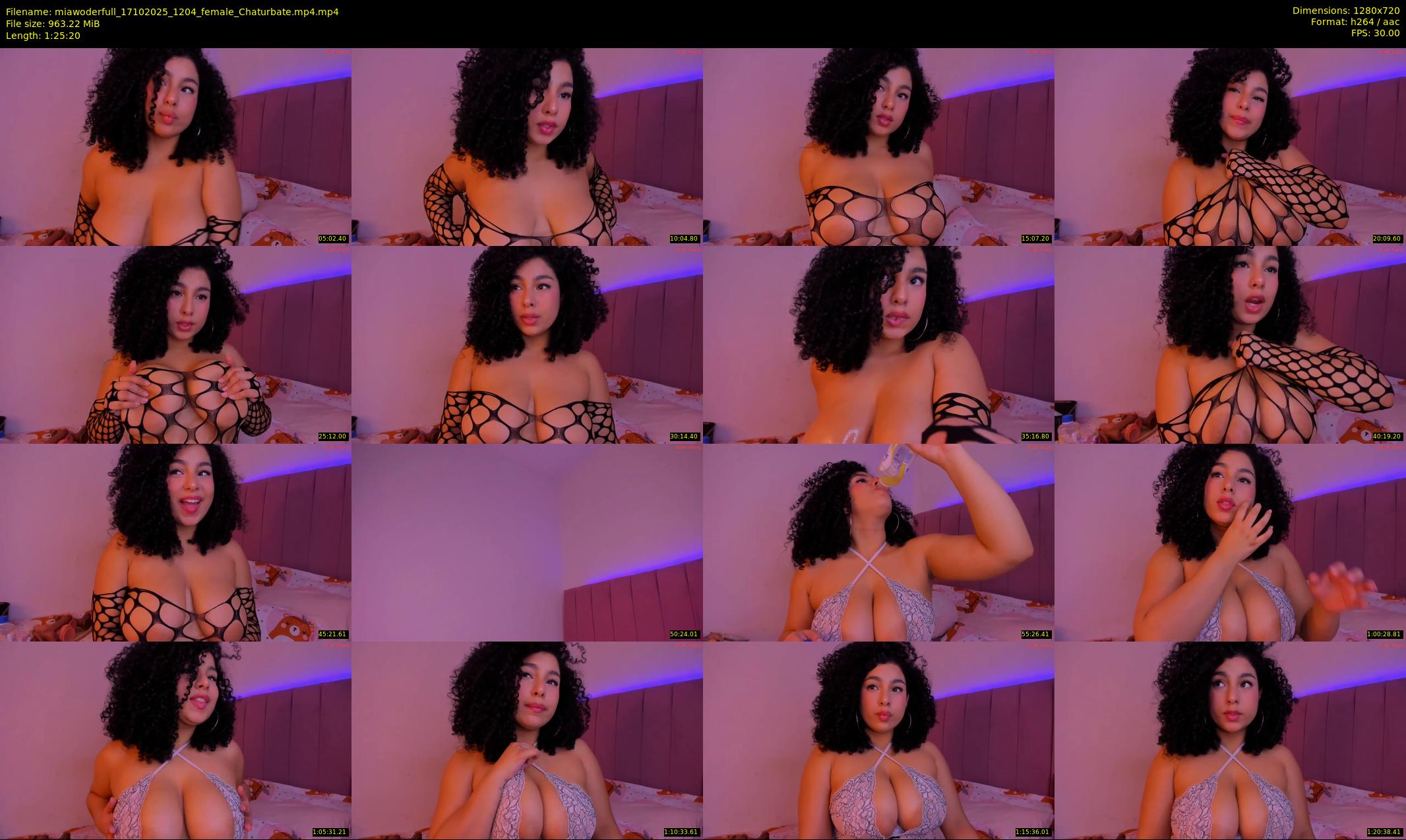 miawoderfull — 86 minute Chaturbate female cam show recording, 720p, Oct 17, 2025