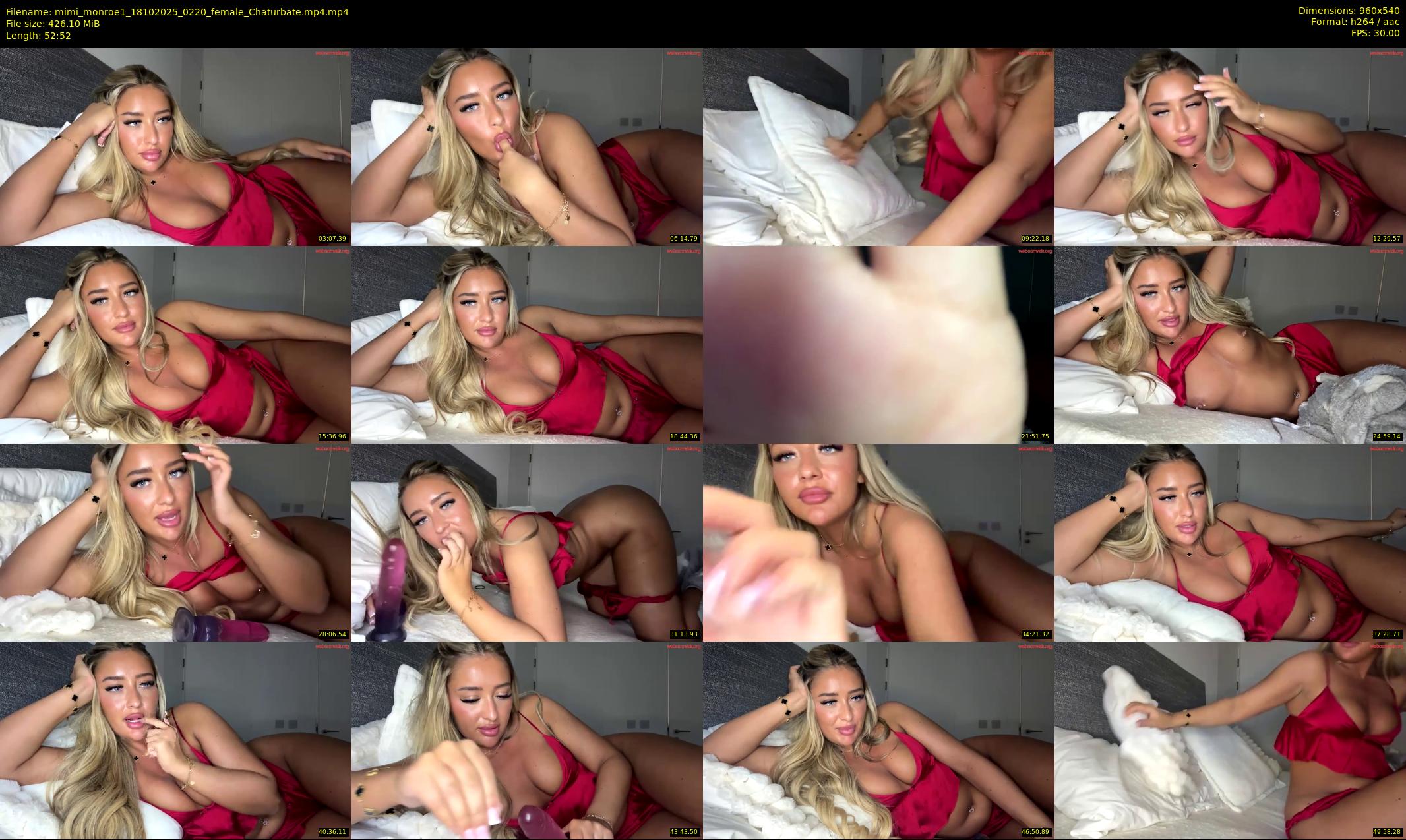 mimi_monroe1 — 53 minute Chaturbate female cam show recording, 480p, Oct 18, 2025