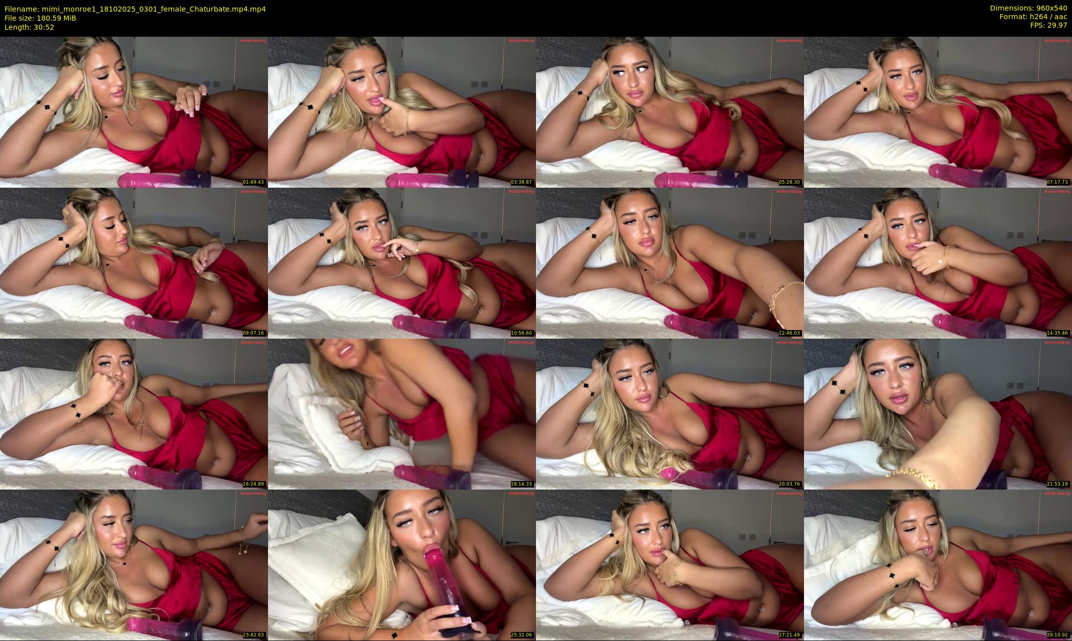 mimi_monroe1 — 31 minute Chaturbate female cam show recording, 480p, Oct 18, 2025