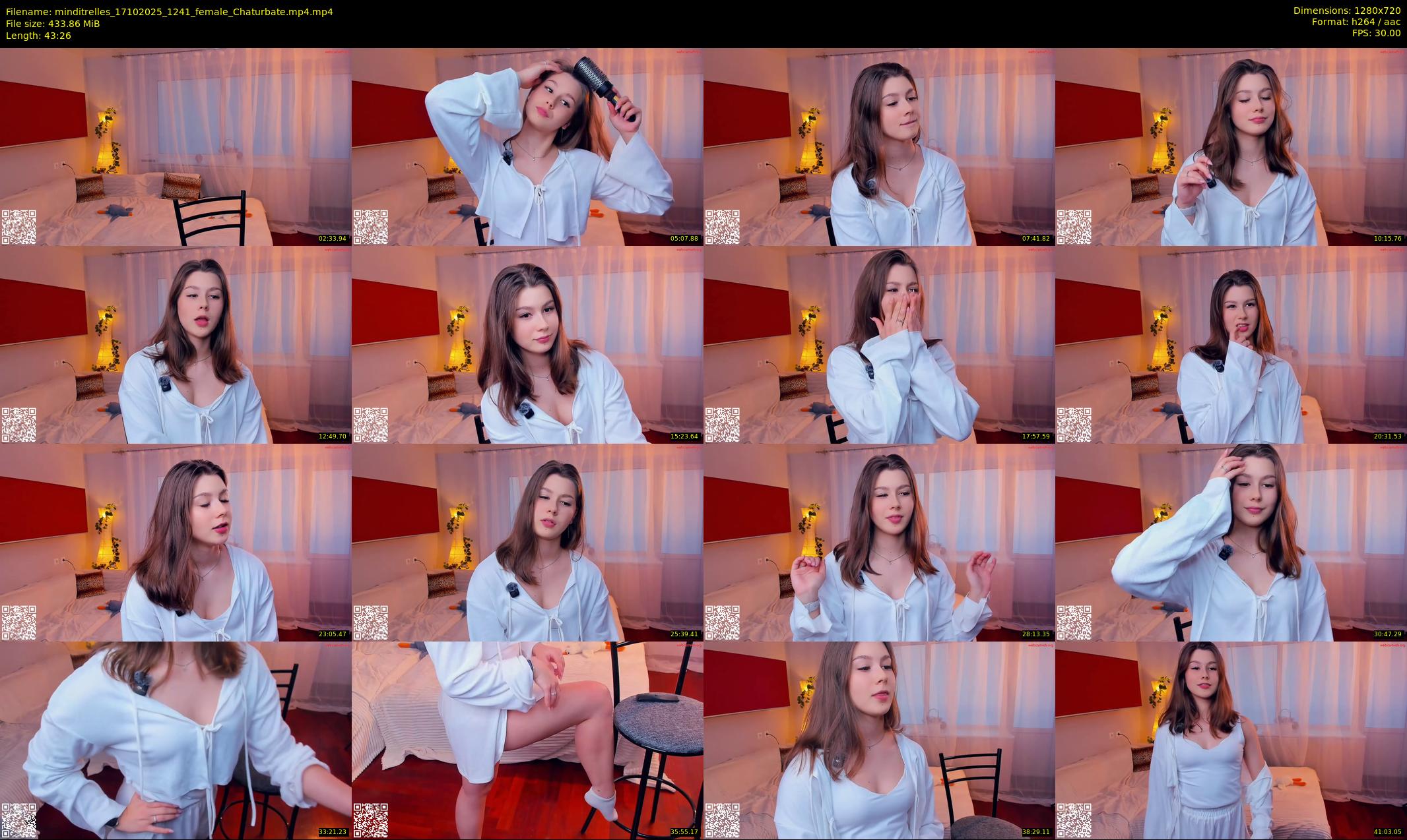 minditrelles — 44 minute Chaturbate female cam show recording, 720p, Oct 17, 2025