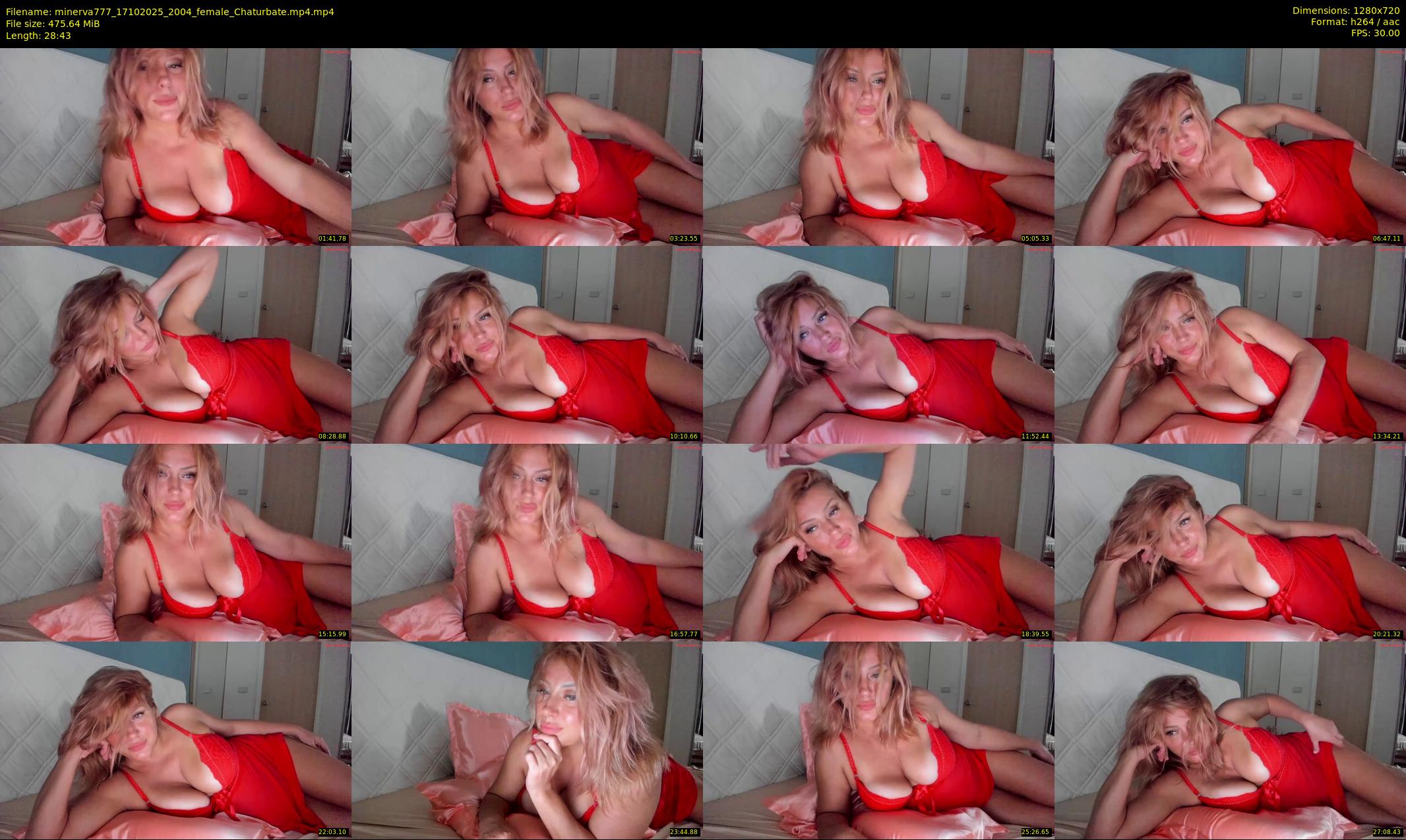 minerva777 — 29 minute Chaturbate female cam show recording, 720p, Oct 17, 2025