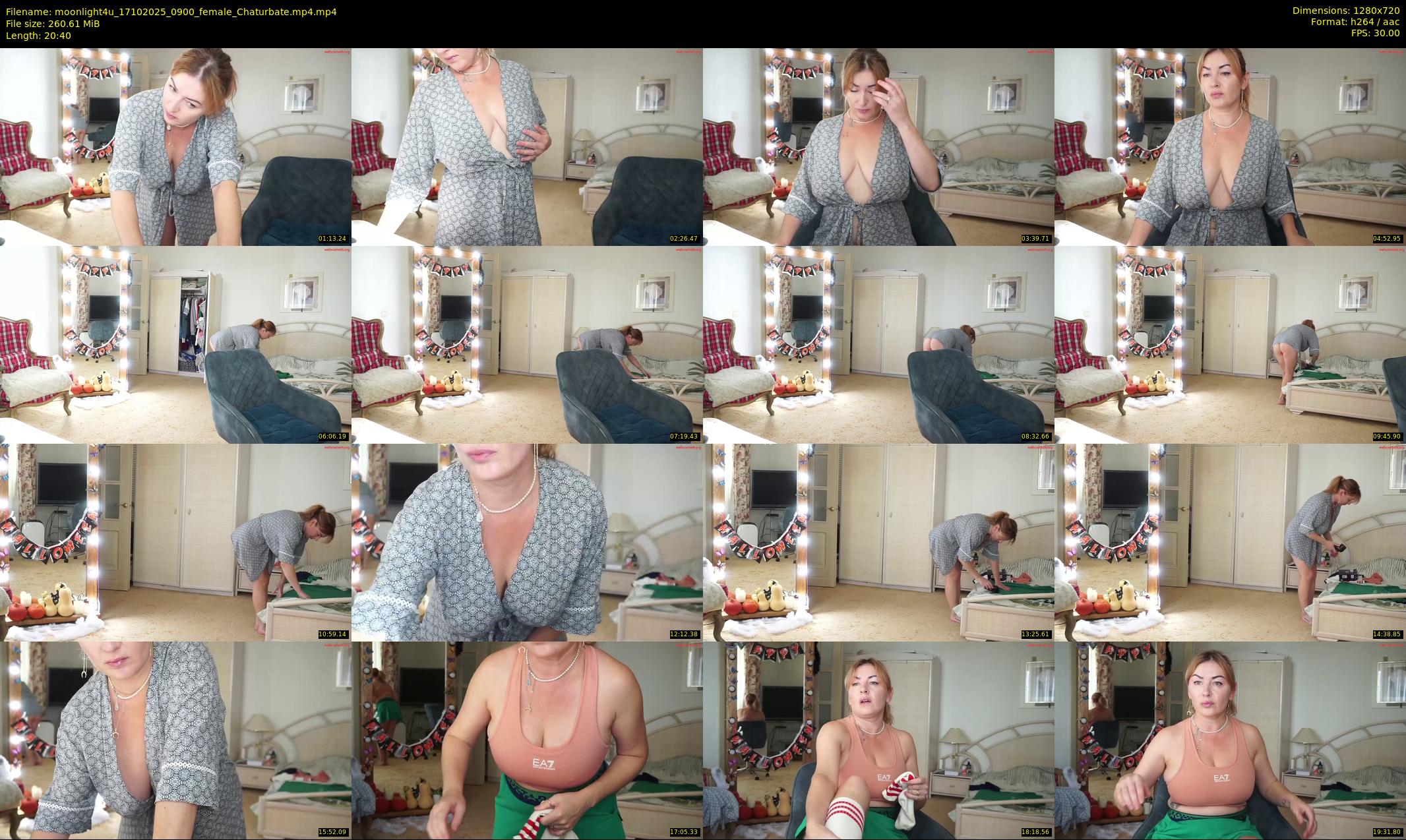 moonlight4u — 21 minute Chaturbate female cam show recording, 720p, Oct 17, 2025