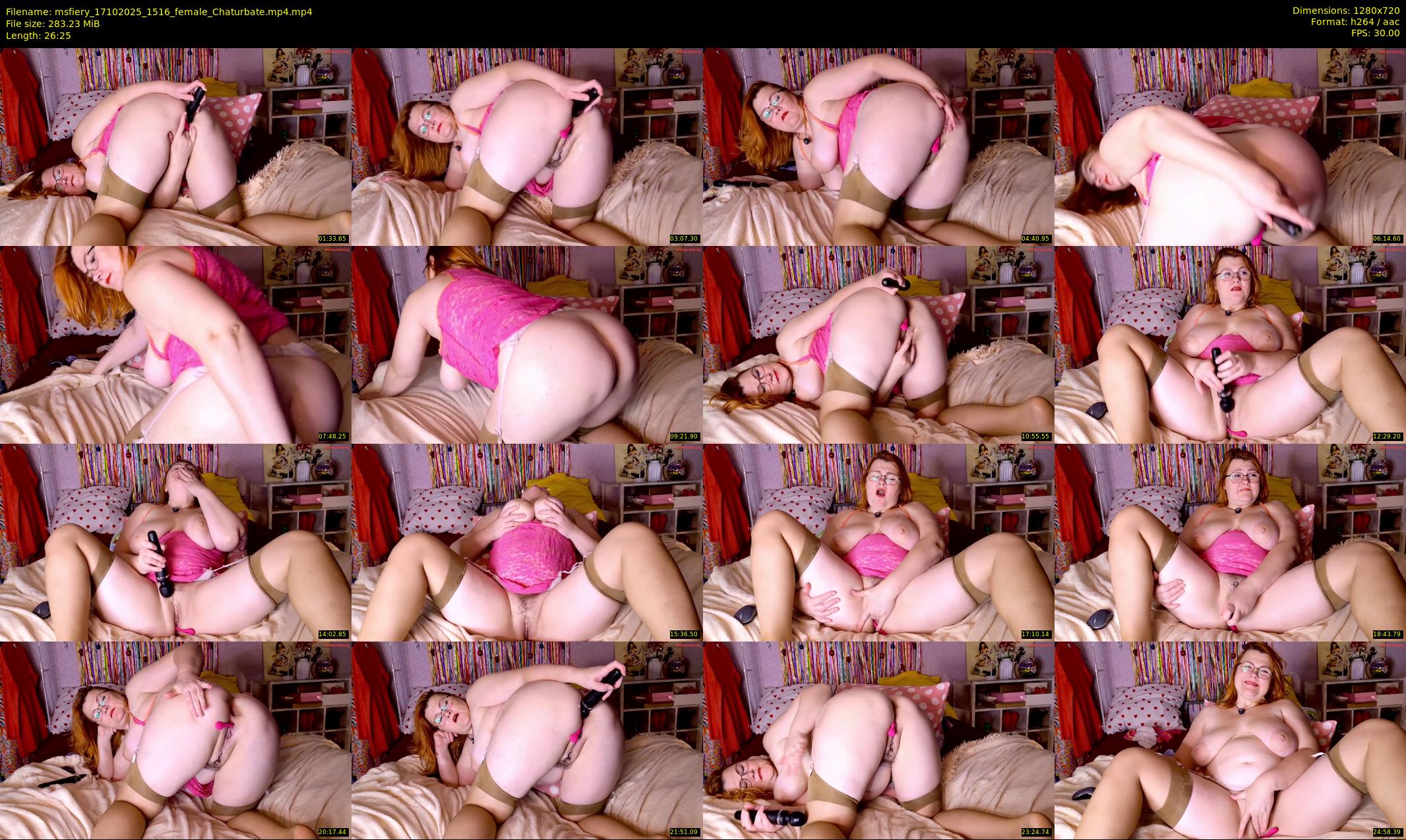 msfiery — 27 minute Chaturbate couple cam show recording, 720p, Oct 17, 2025