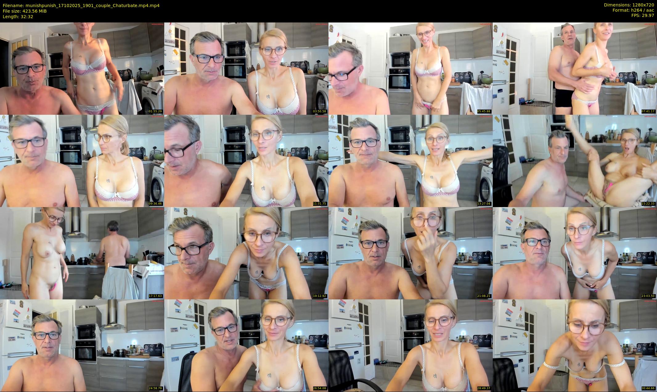 munishpunish — 33 minute Chaturbate couple cam show recording, 720p, Oct 17, 2025
