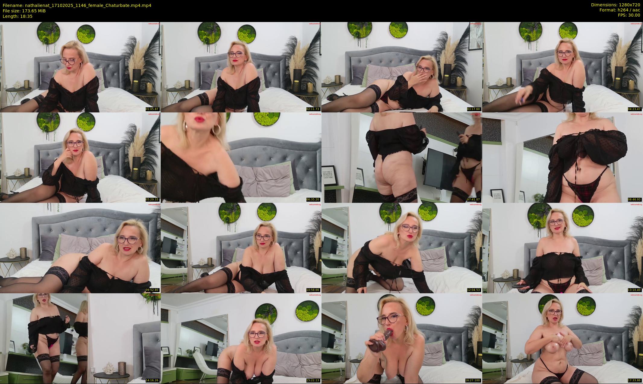 nathalienat — 19 minute Chaturbate female cam show recording, 720p, Oct 17, 2025