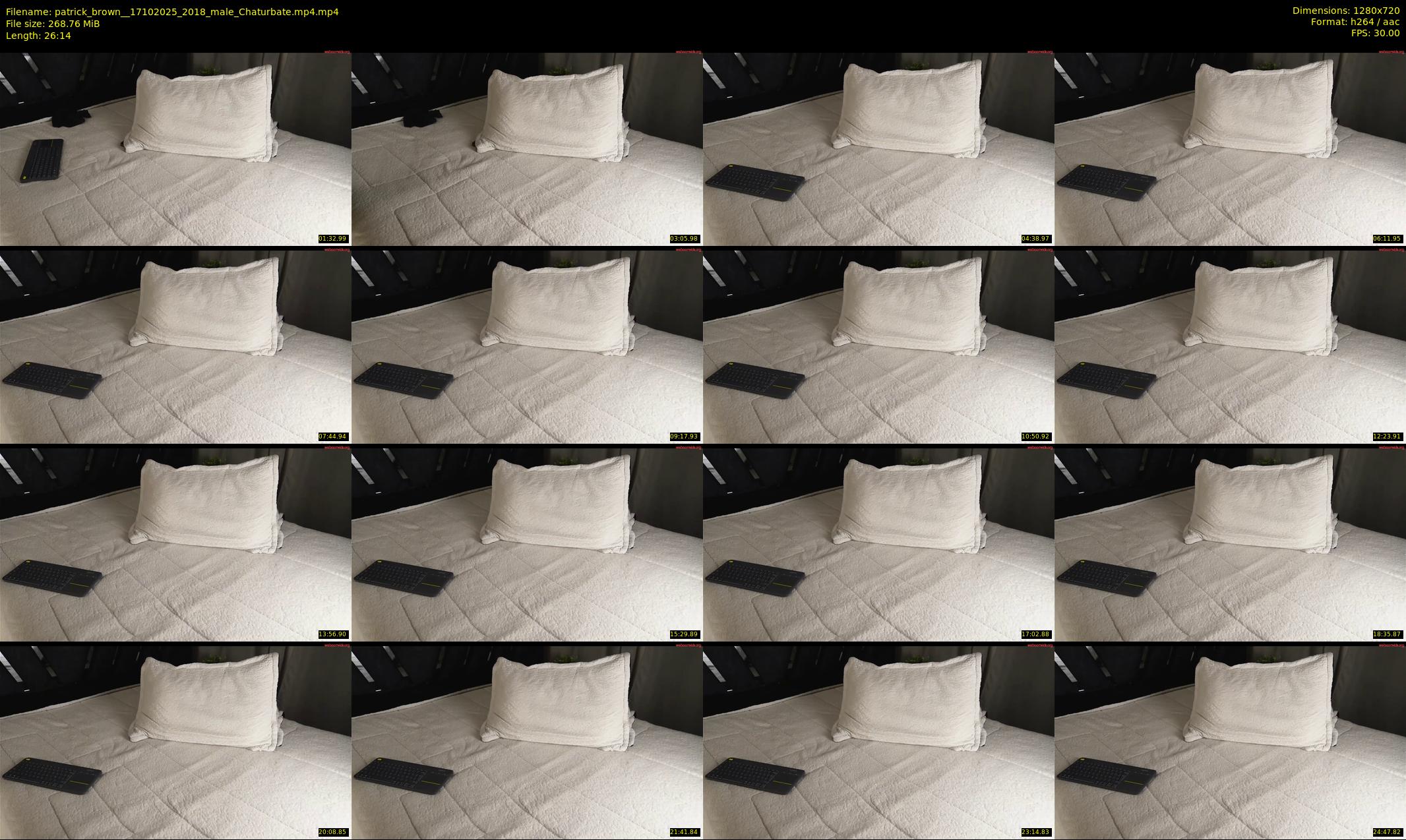patrick_brown_ — 27 minute Chaturbate male cam show recording, 720p, Oct 17, 2025