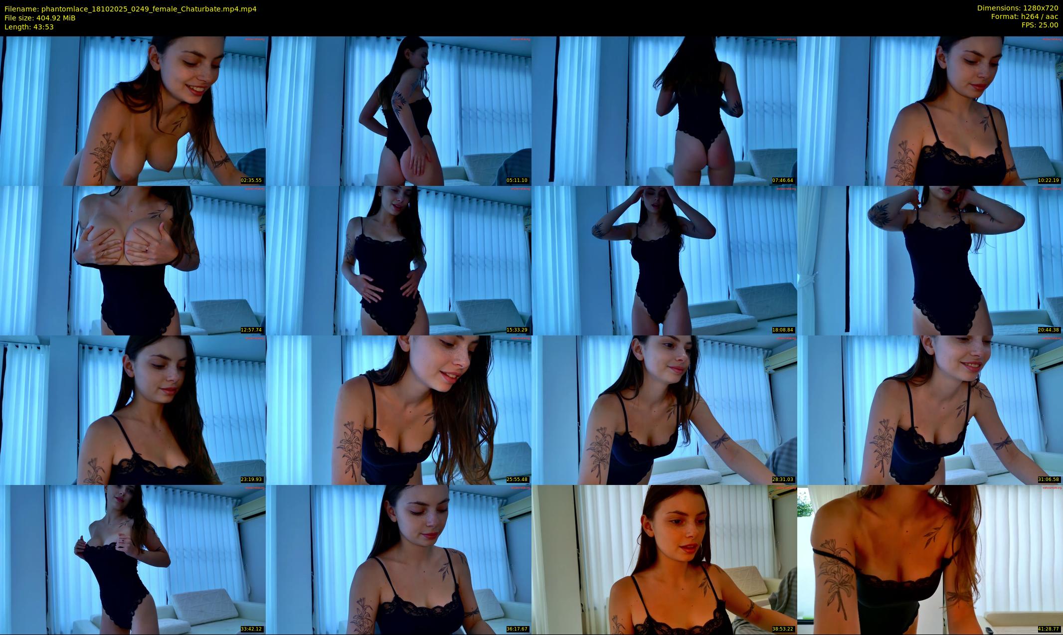 phantomlace — 44 minute Chaturbate female cam show recording, 720p, Oct 18, 2025