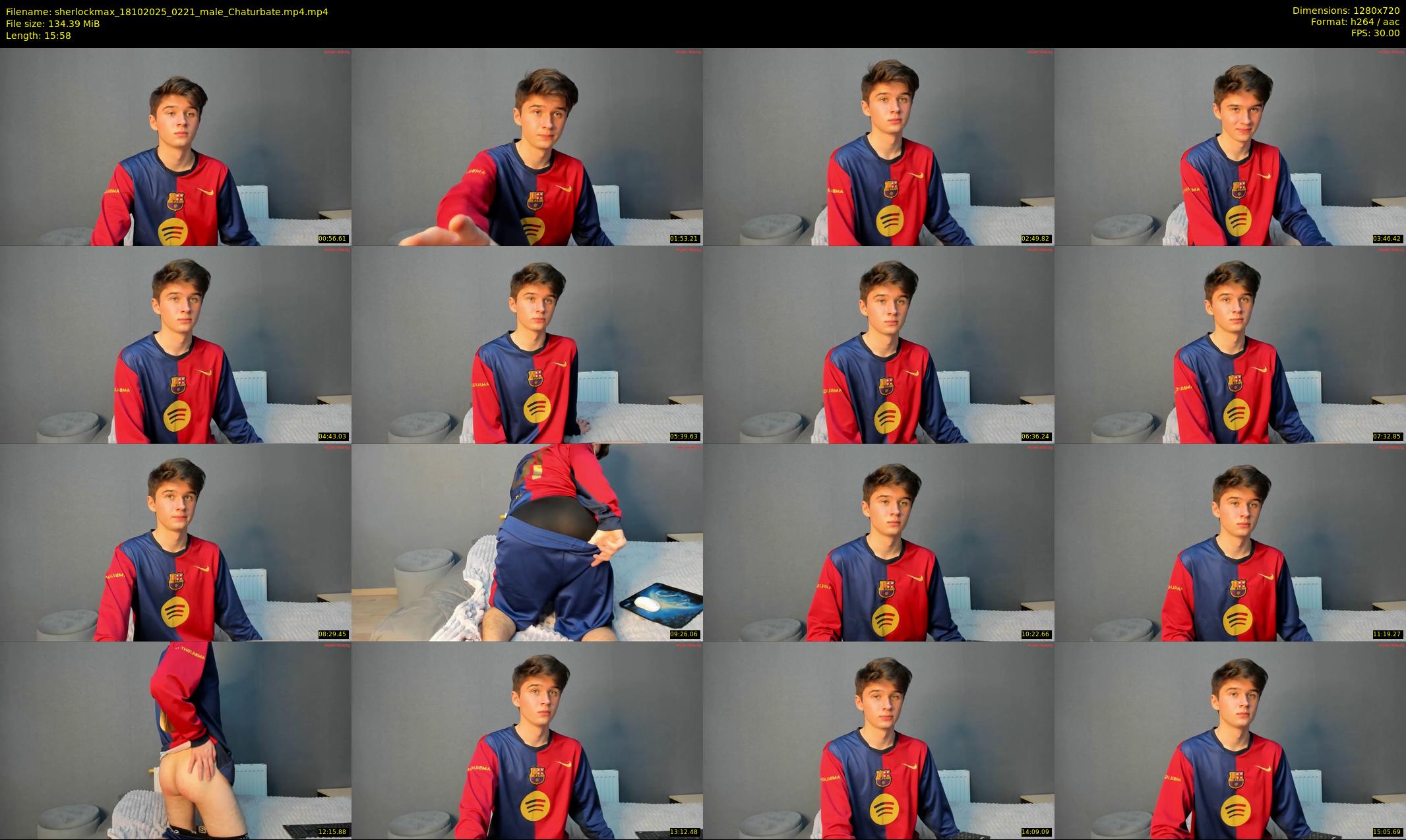 sherlockmax — 16 minute Chaturbate male cam show recording, 720p, Oct 18, 2025