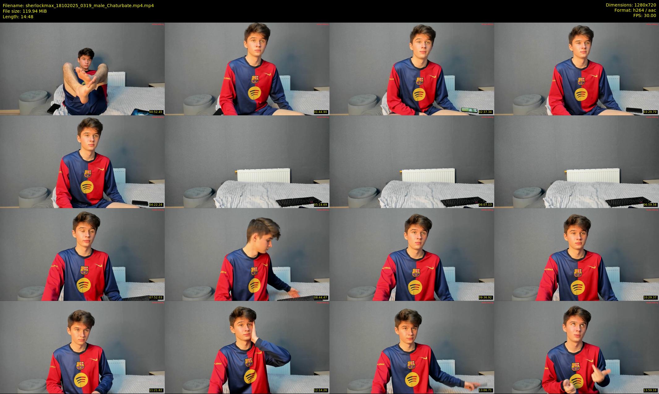 sherlockmax — 15 minute Chaturbate male cam show recording, 720p, Oct 18, 2025