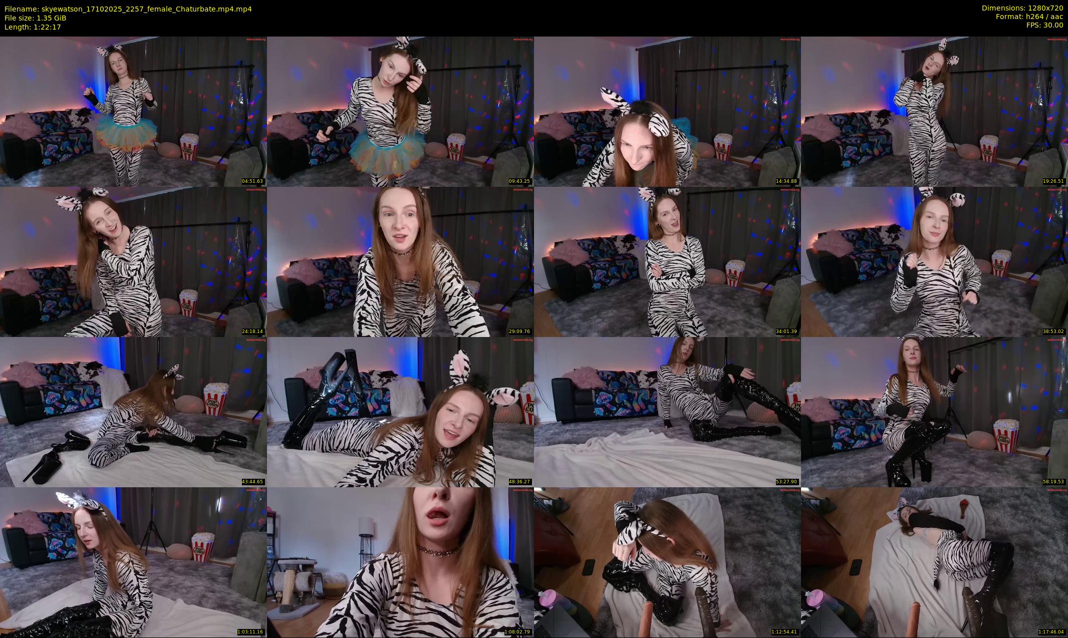 skyewatson — 83 minute Chaturbate female cam show recording, 720p, Oct 17, 2025