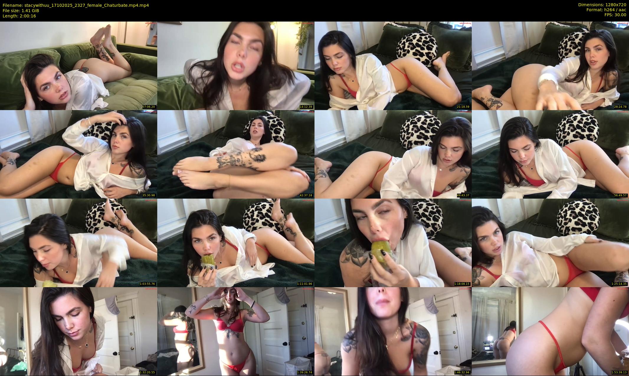 stacywithuu — 121 minute Chaturbate female cam show recording, 720p, Oct 17, 2025