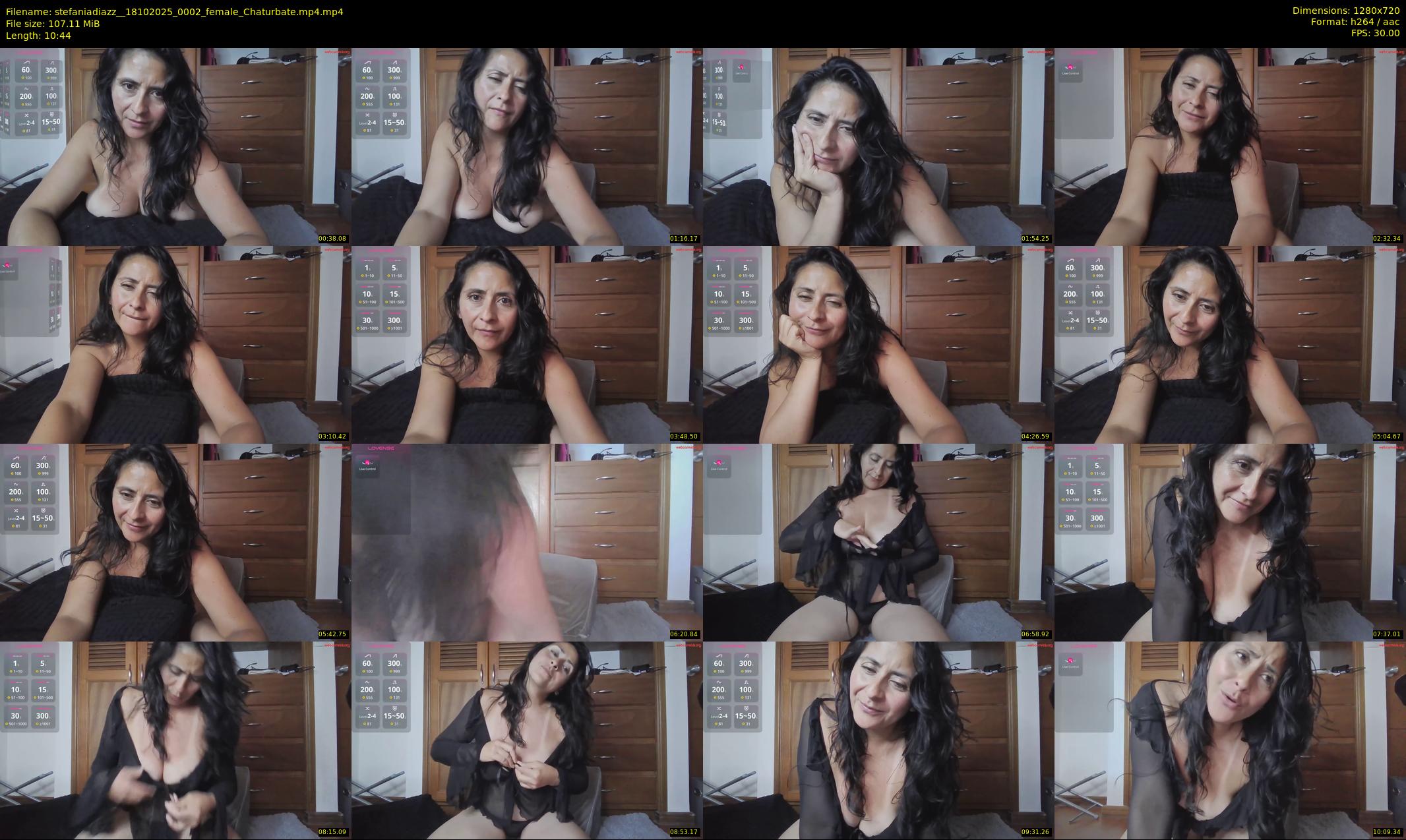stefaniadiazz_ — 11 minute Chaturbate female cam show recording, 720p, Oct 18, 2025