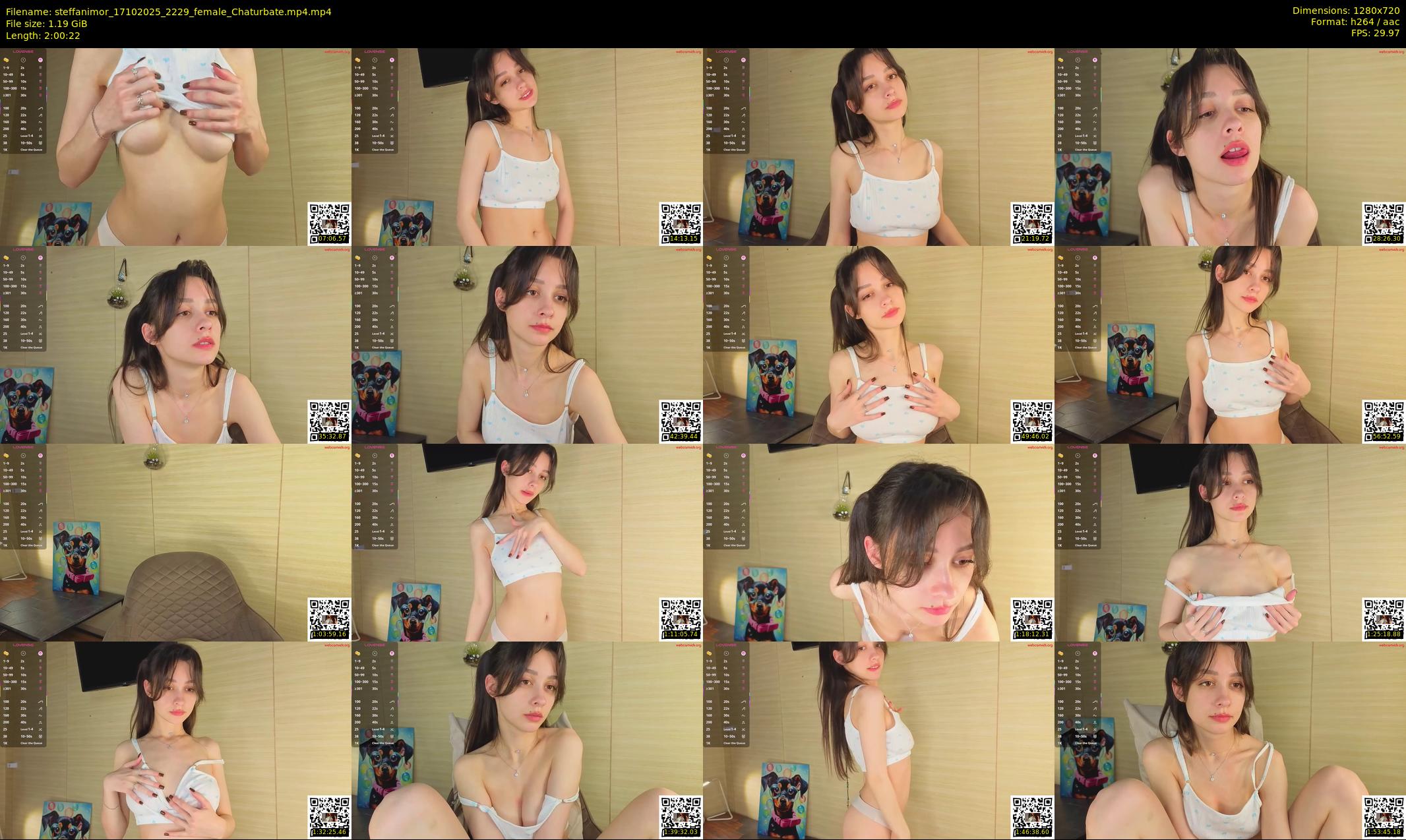 steffanimor — 121 minute Chaturbate couple cam show recording, 720p, Oct 17, 2025