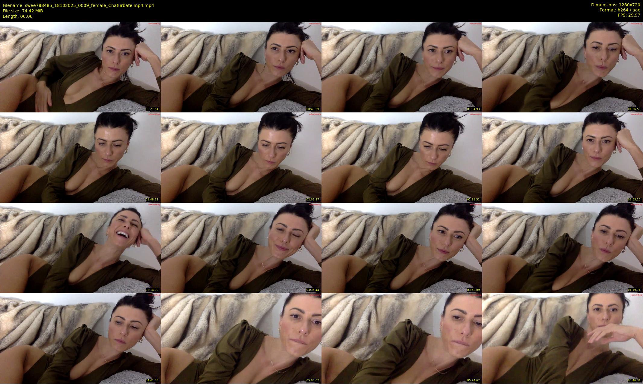 swee788485 — 7 minute Chaturbate female cam show recording, 720p, Oct 18, 2025