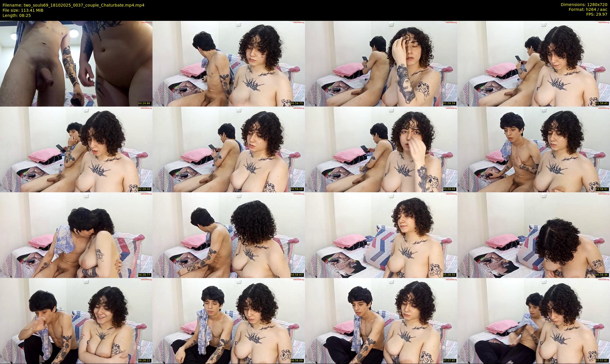 two_souls69 — 9 minute Chaturbate couple cam show recording, 720p, Oct 18, 2025