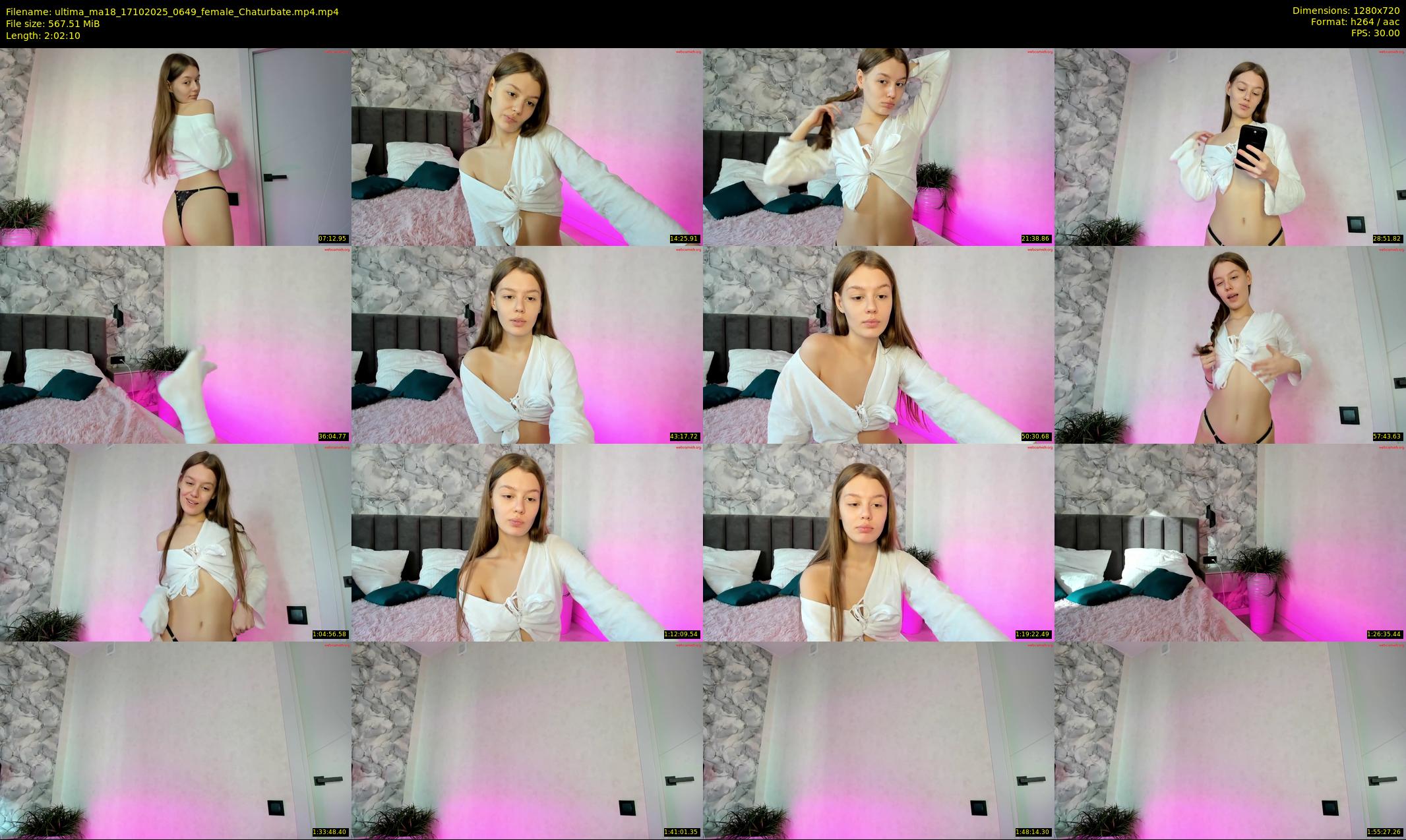 ultima_ma18 — 123 minute Chaturbate female cam show recording, 720p, Oct 17, 2025