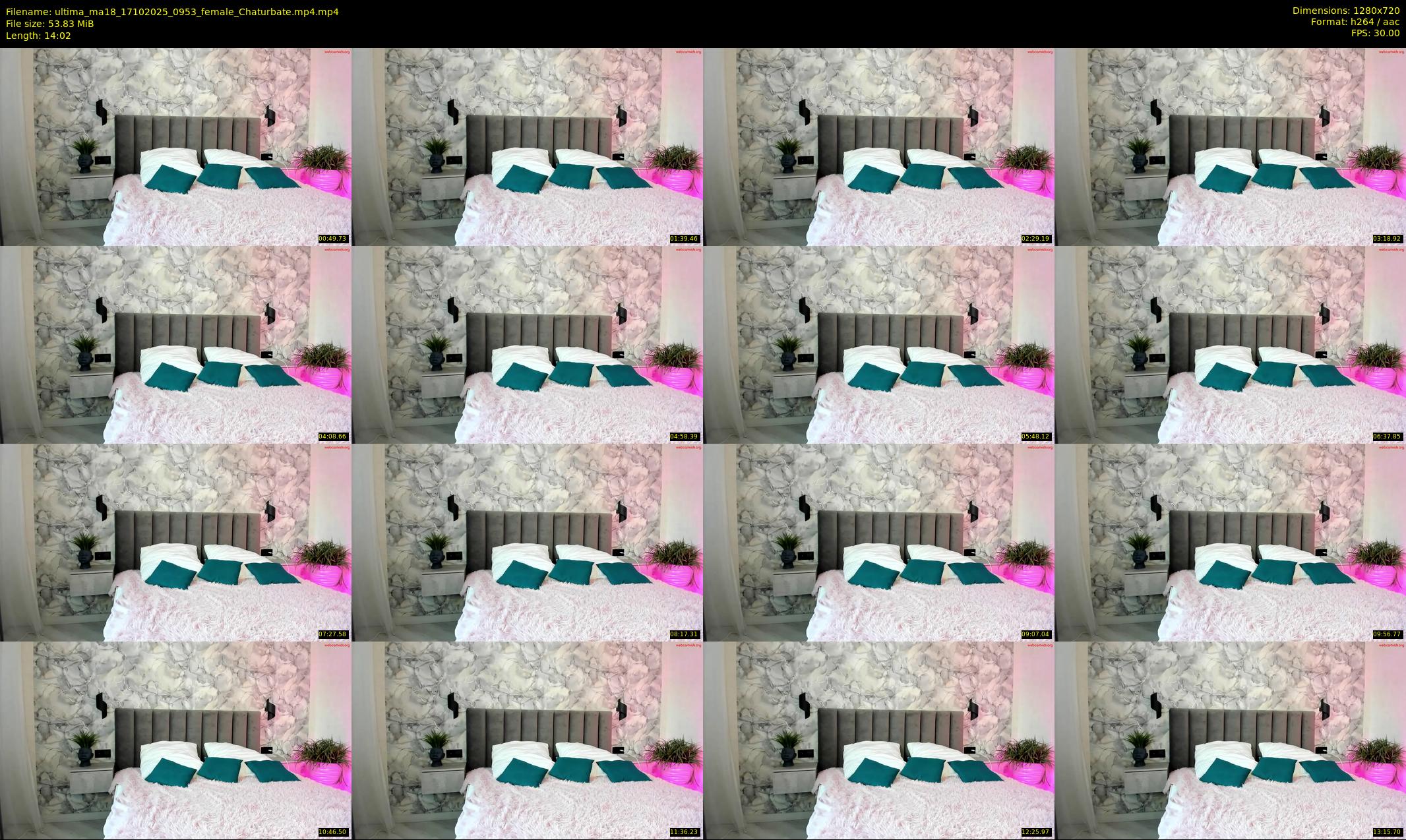 ultima_ma18 — 15 minute Chaturbate female cam show recording, 720p, Oct 17, 2025