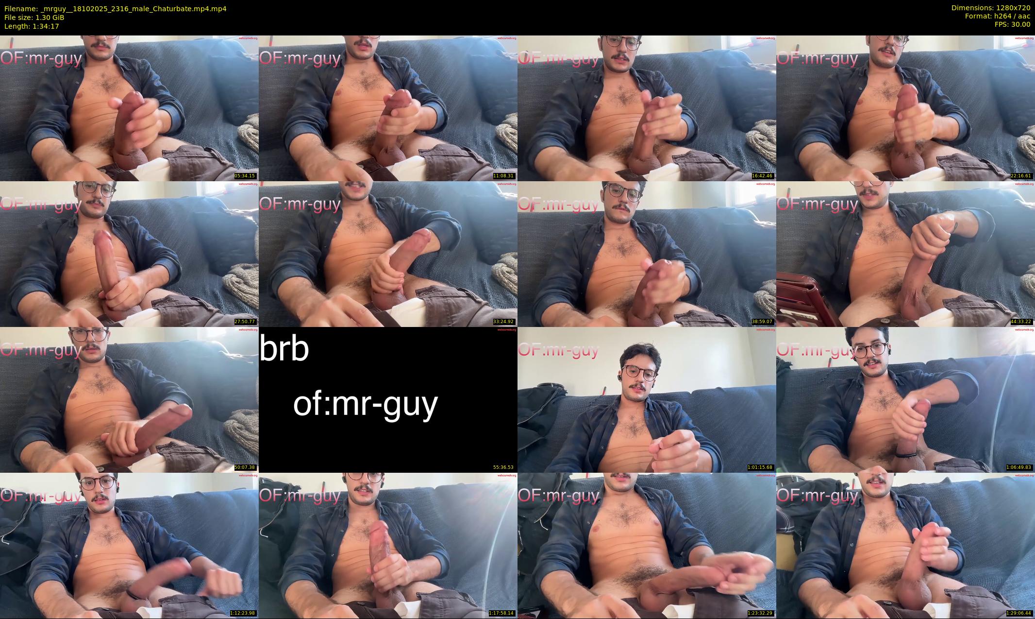 _mrguy_ — 95 minute Chaturbate male cam show recording, 720p, Oct 18, 2025