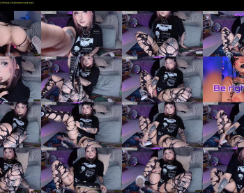 aciddroll — 65 minute Chaturbate female cam show recording, 720p, Oct 19, 2025