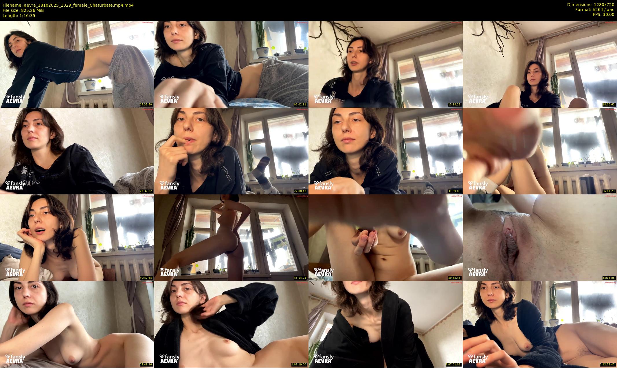 aevra — 77 minute Chaturbate female cam show recording, 720p, Oct 18, 2025