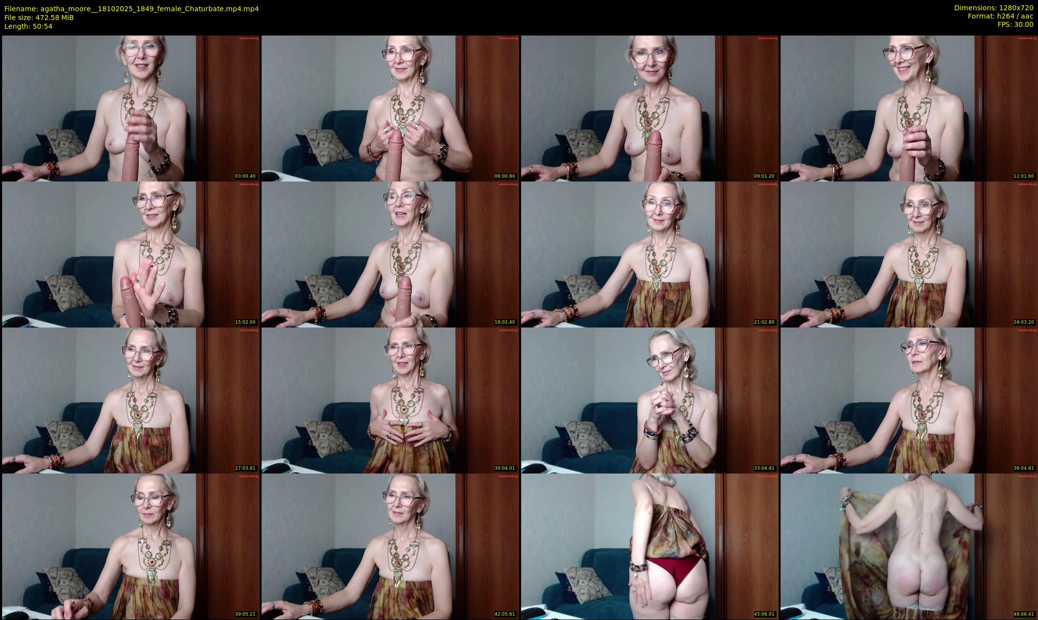 agatha_moore_ — 51 minute Chaturbate female cam show recording, 720p, Oct 18, 2025