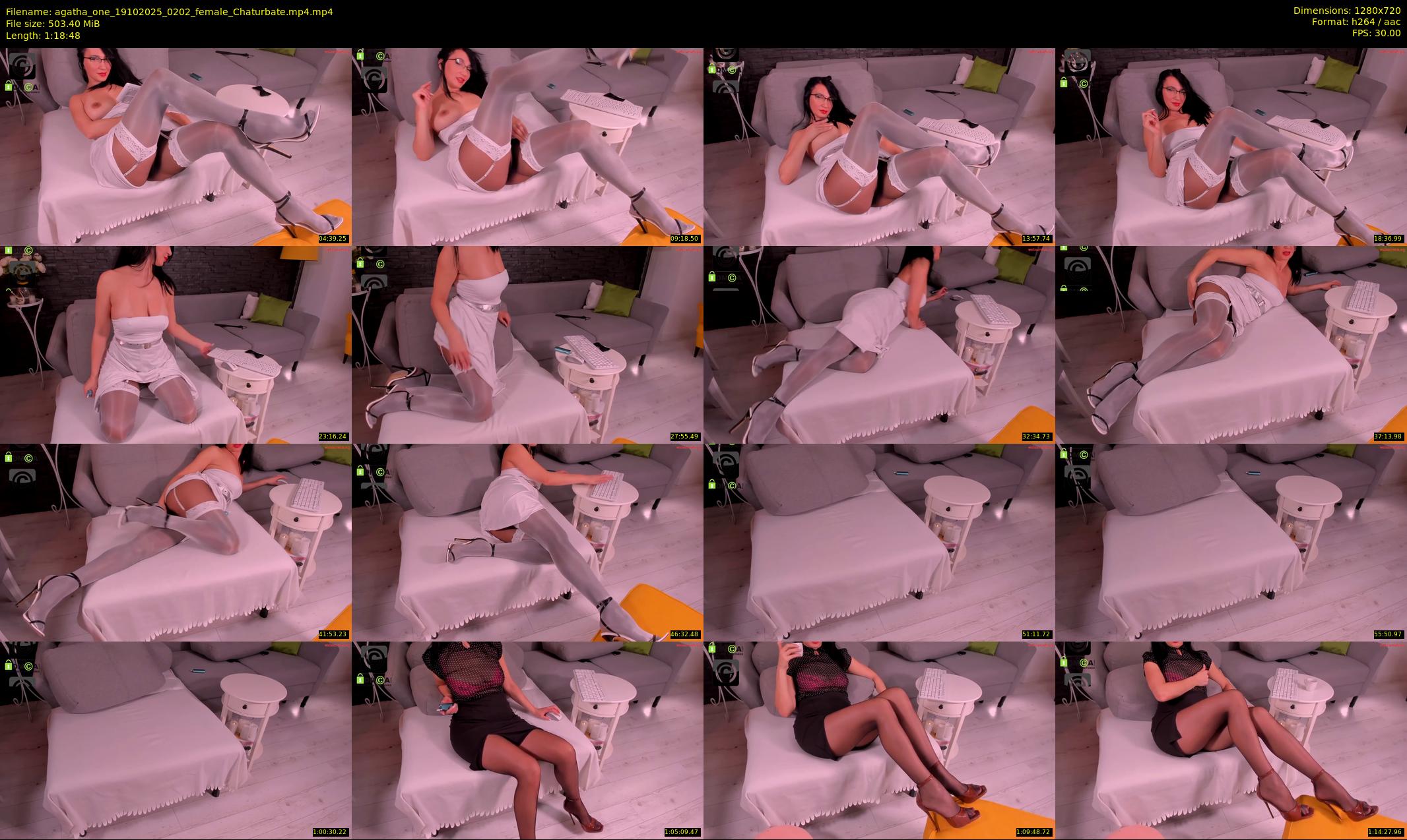 agatha_one — 79 minute Chaturbate female cam show recording, 720p, Oct 19, 2025